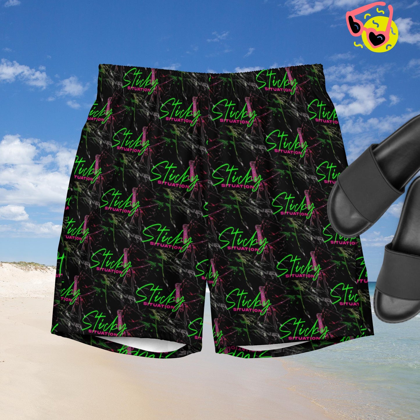 Sticky Situation Men's swim trunks