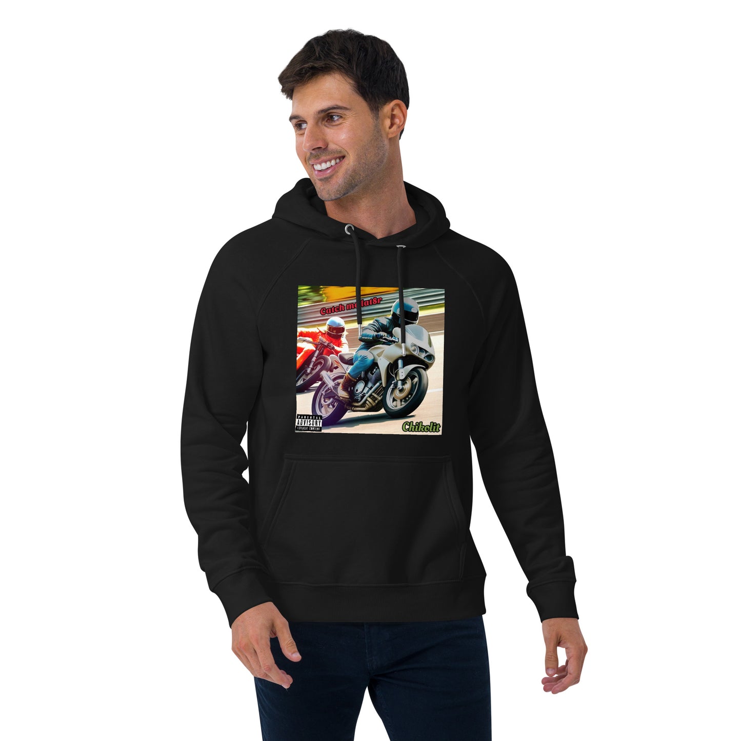 CHIKOLIT'S Catch Me LAT8R COVER ART Hoodie