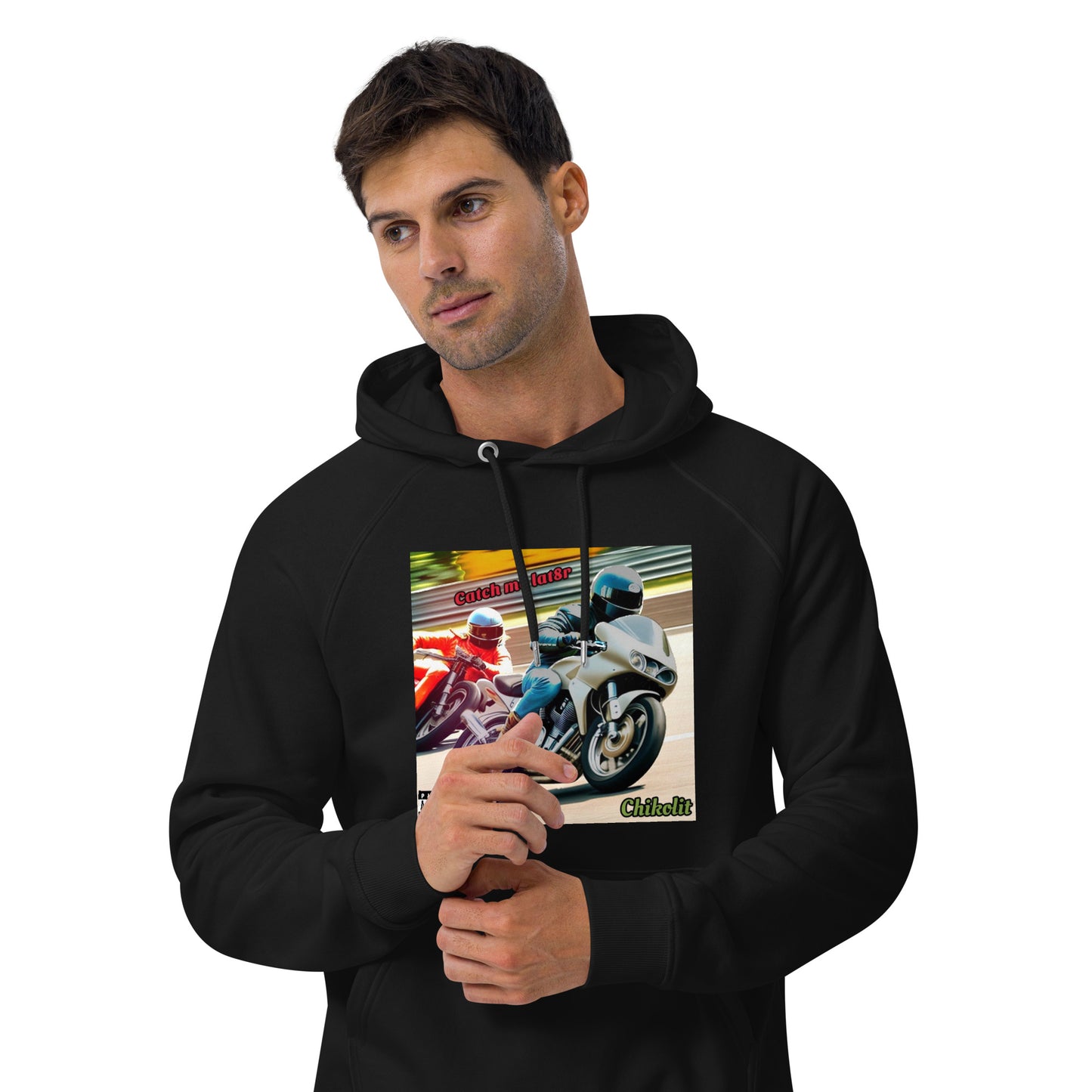 CHIKOLIT'S Catch Me LAT8R COVER ART Hoodie