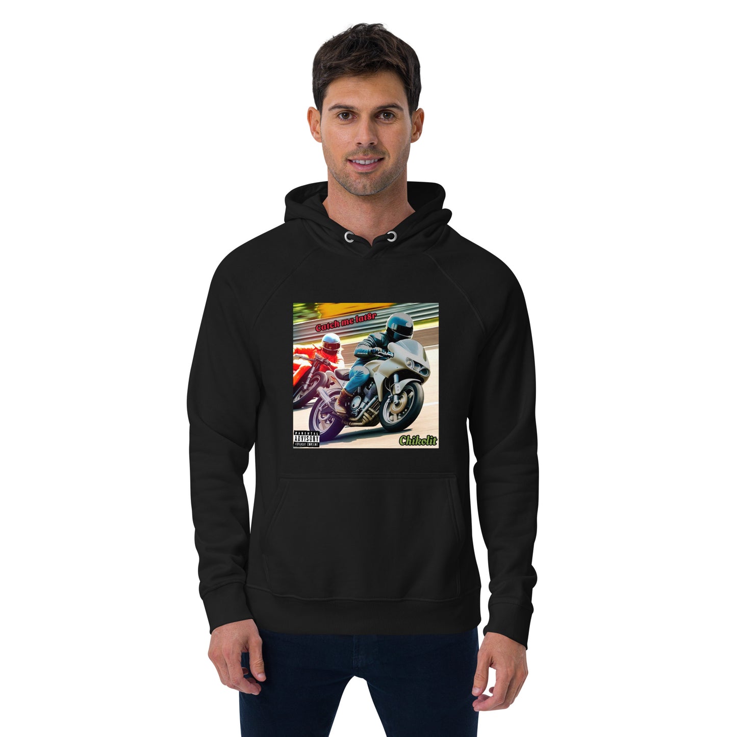 CHIKOLIT'S Catch Me LAT8R COVER ART Hoodie