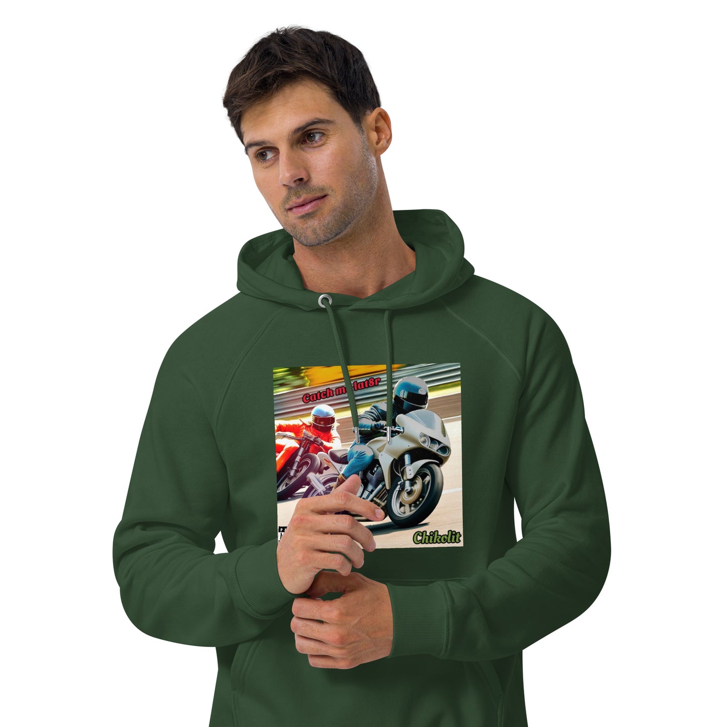 CHIKOLIT'S Catch Me LAT8R COVER ART Hoodie