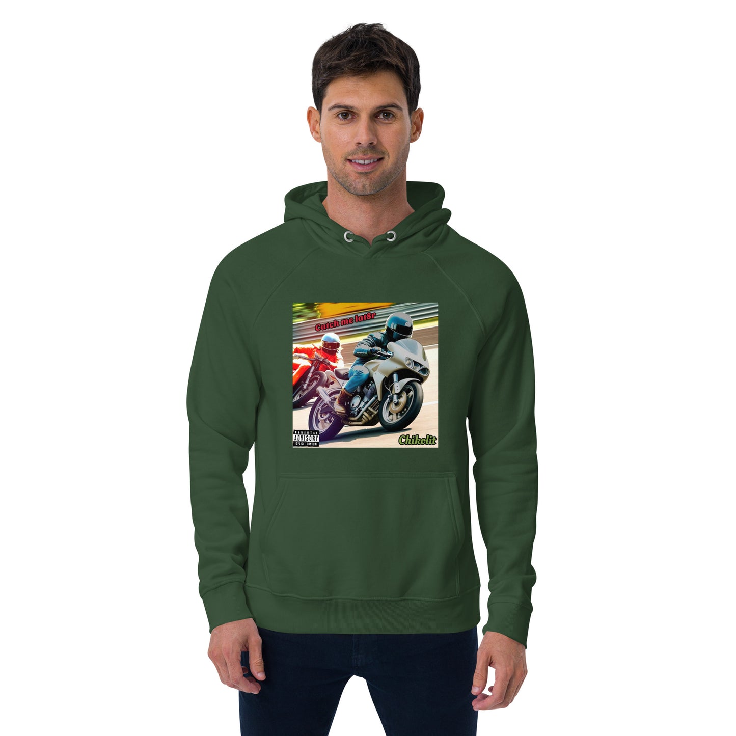 CHIKOLIT'S Catch Me LAT8R COVER ART Hoodie
