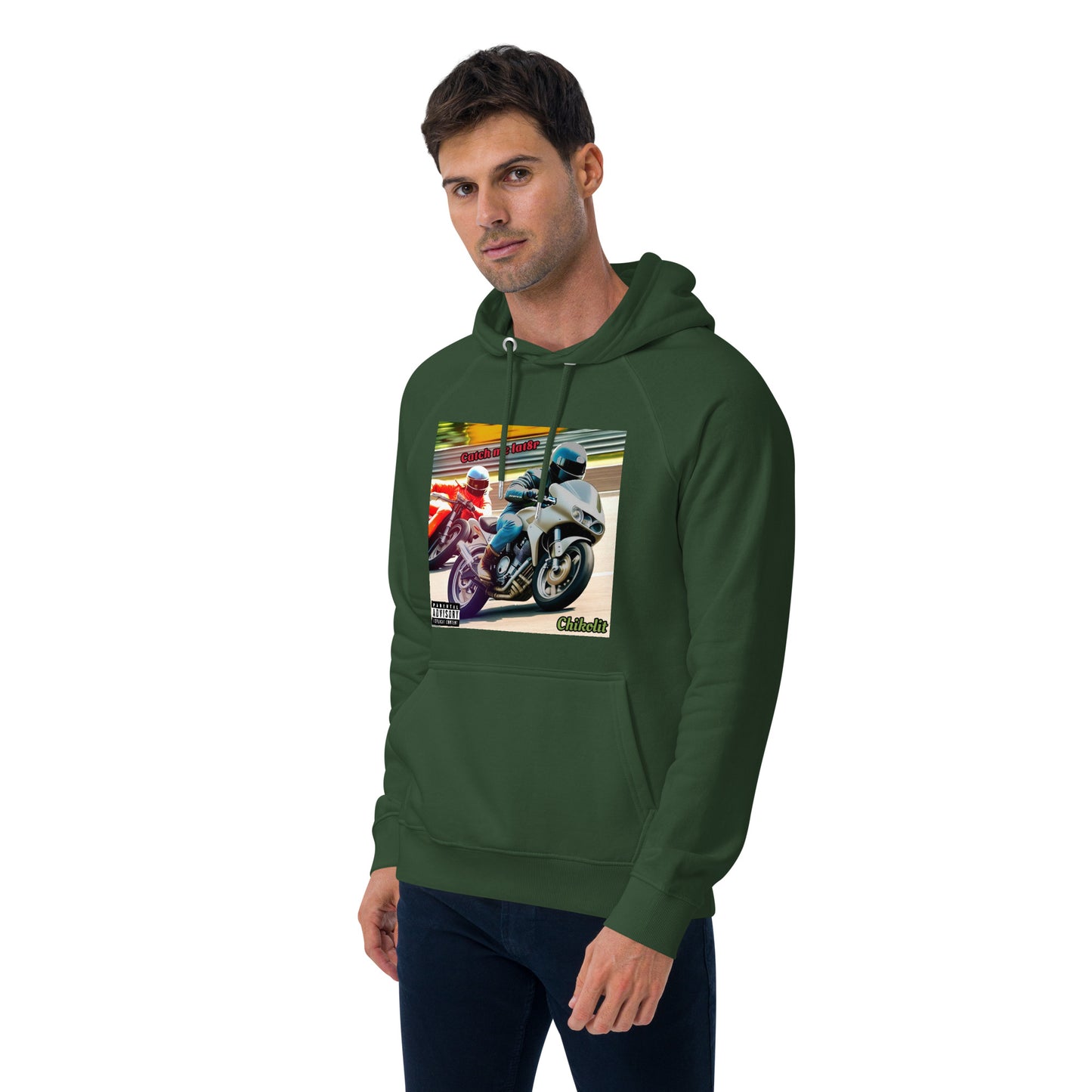 CHIKOLIT'S Catch Me LAT8R COVER ART Hoodie