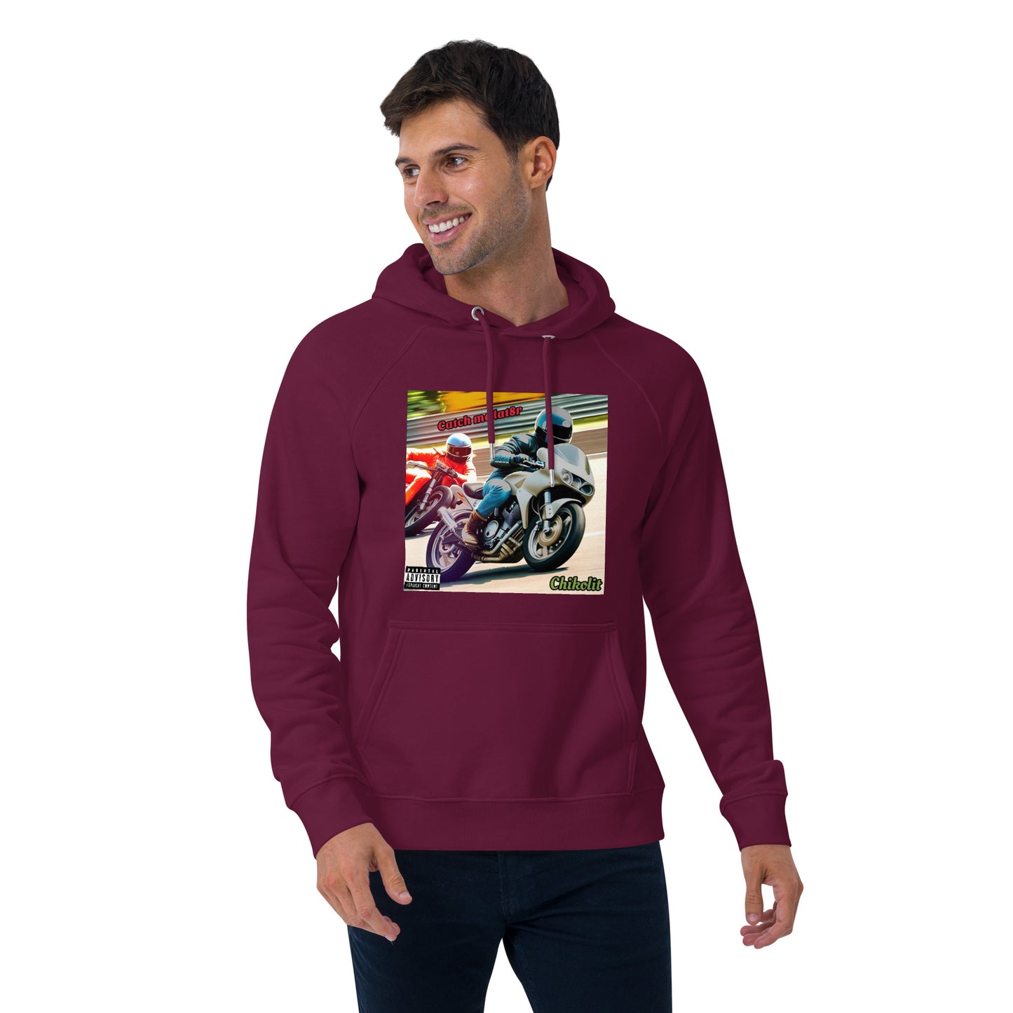CHIKOLIT'S Catch Me LAT8R COVER ART Hoodie