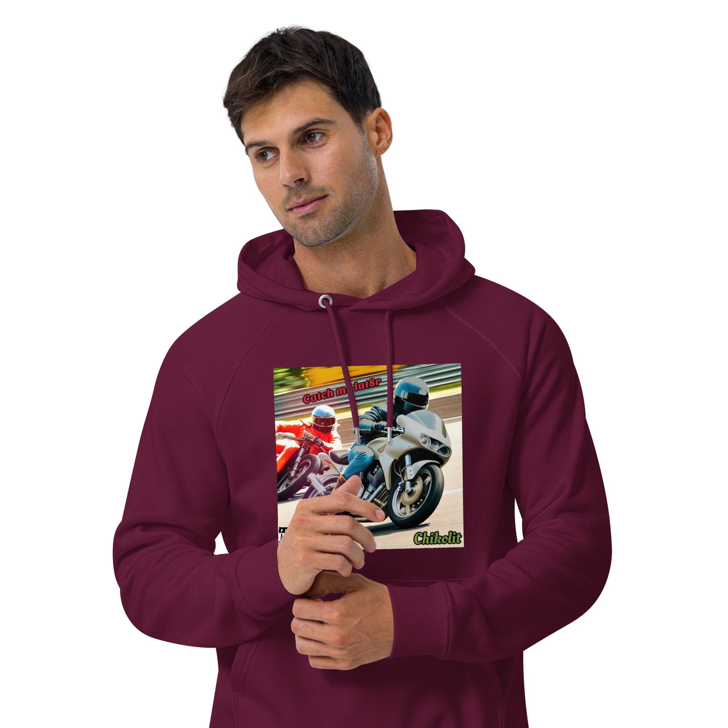 CHIKOLIT'S Catch Me LAT8R COVER ART Hoodie