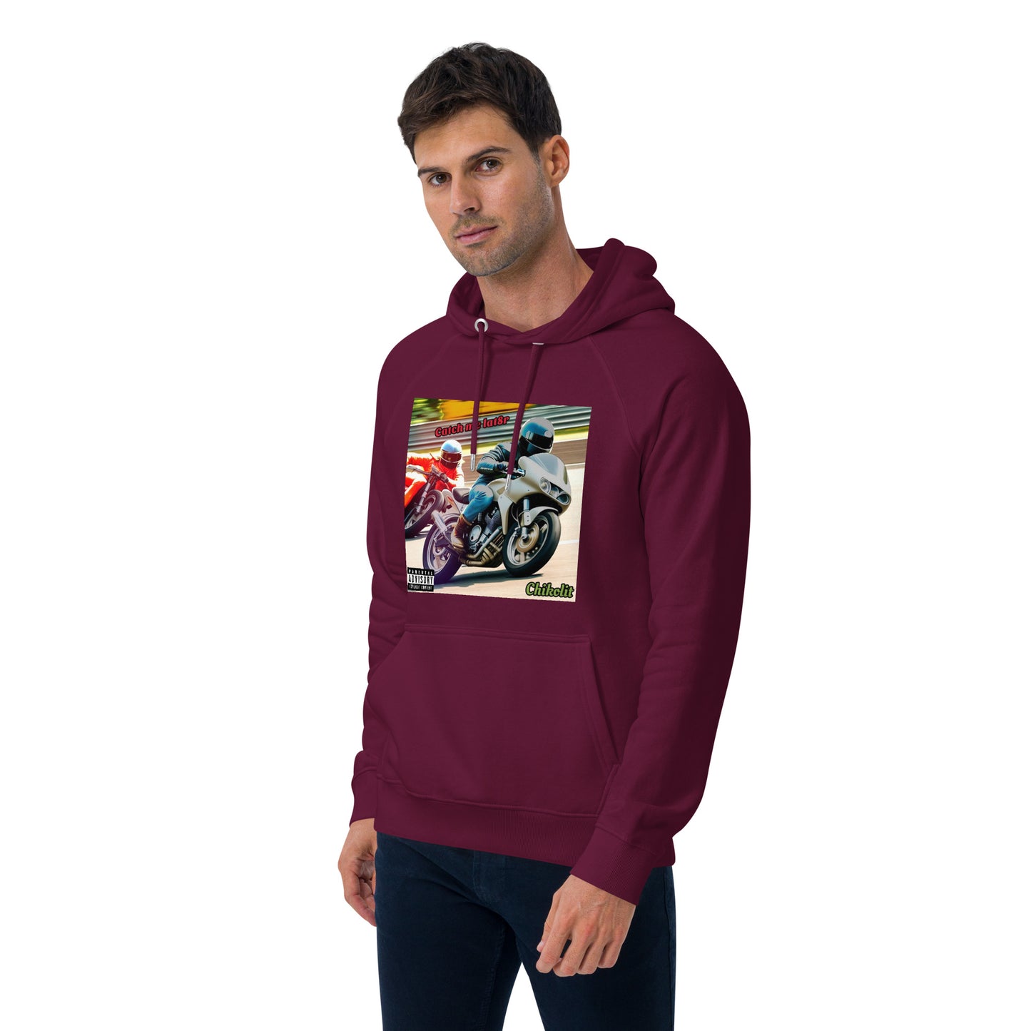 CHIKOLIT'S Catch Me LAT8R COVER ART Hoodie