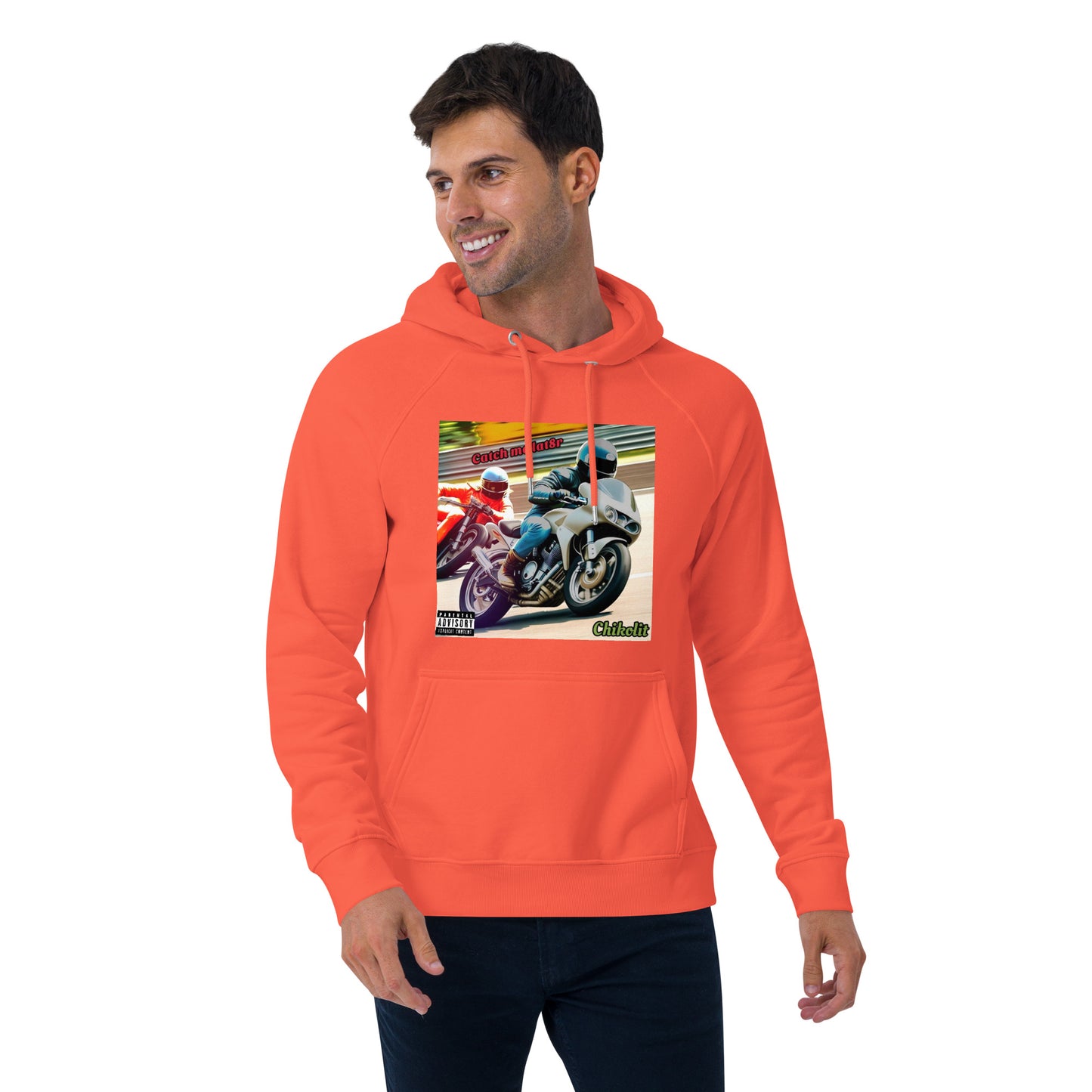 CHIKOLIT'S Catch Me LAT8R COVER ART Hoodie