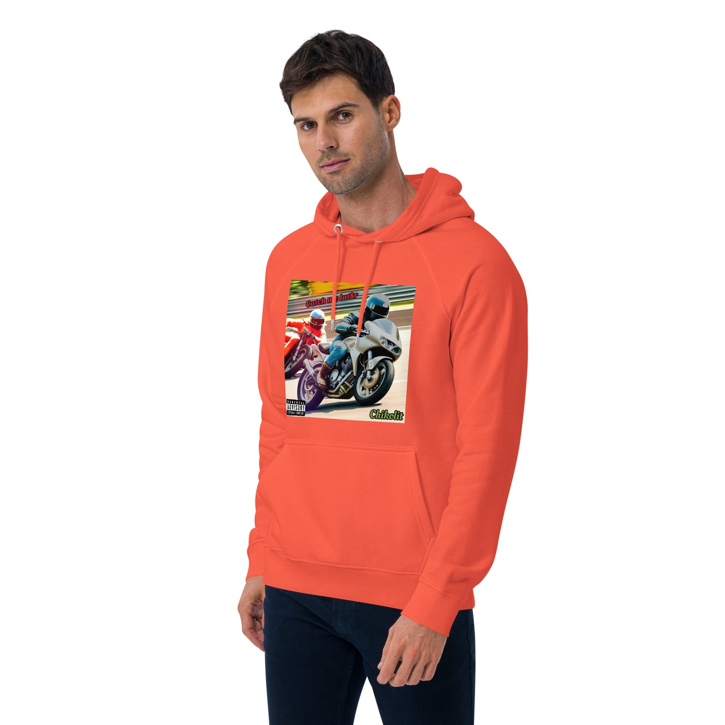 CHIKOLIT'S Catch Me LAT8R COVER ART Hoodie