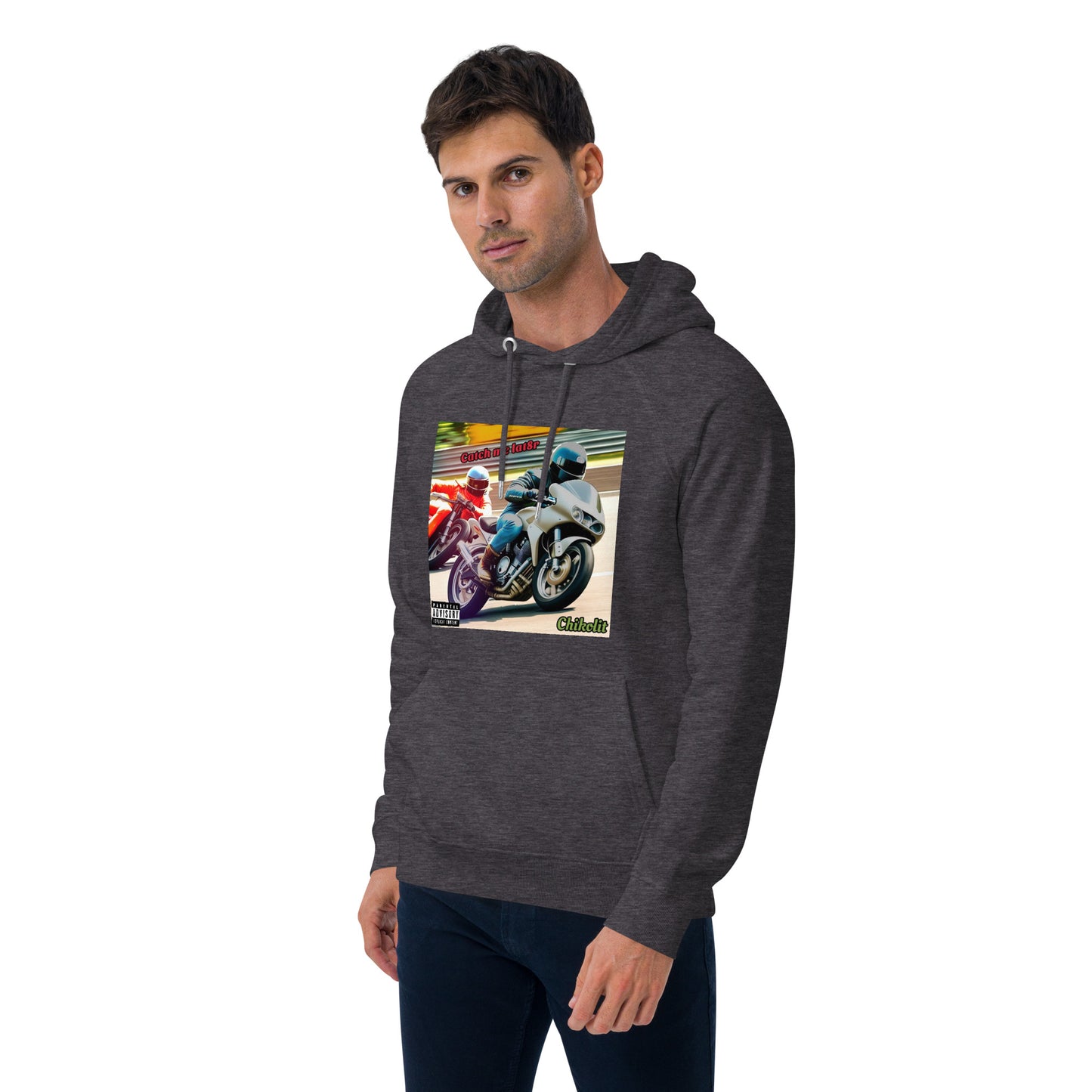 CHIKOLIT'S Catch Me LAT8R COVER ART Hoodie