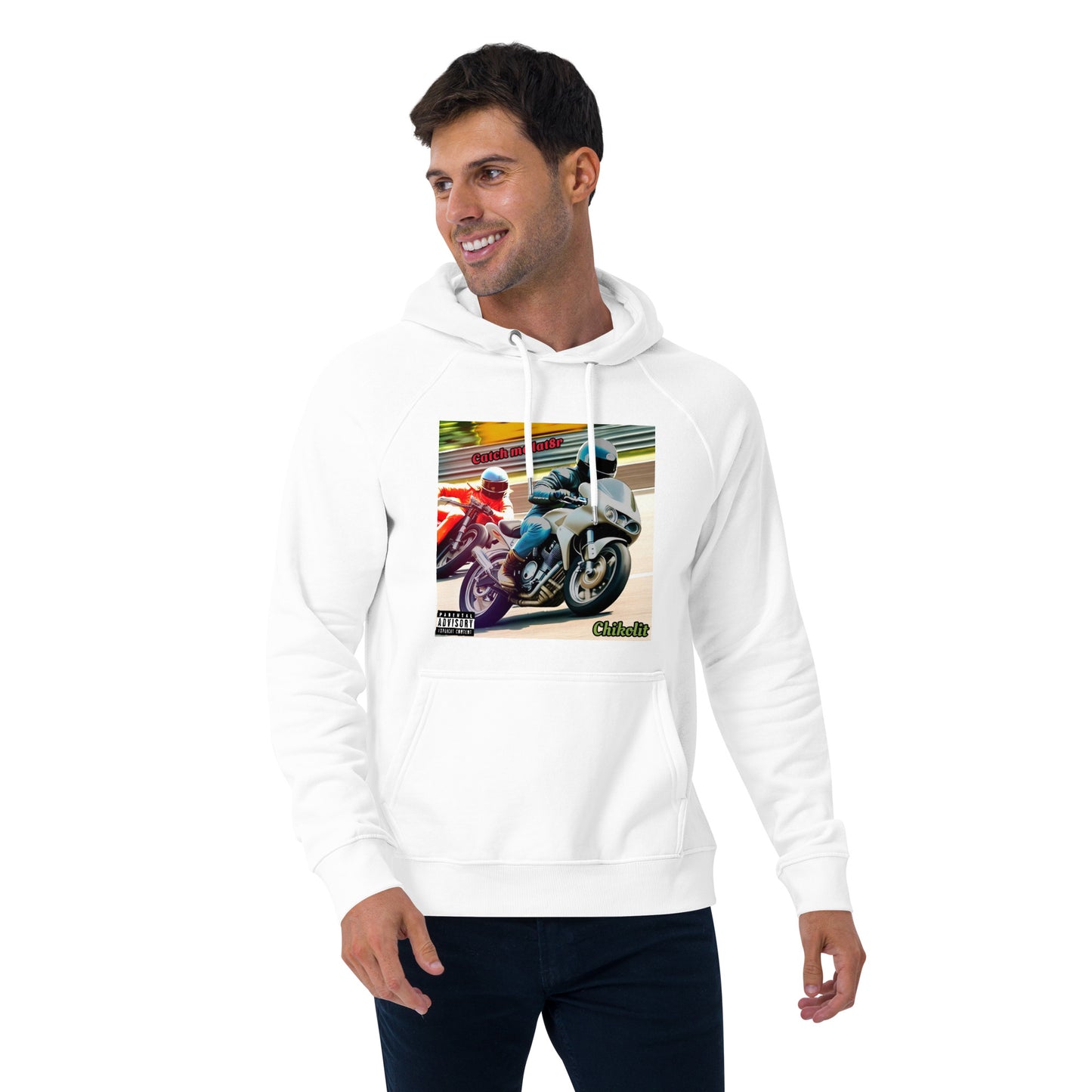 CHIKOLIT'S Catch Me LAT8R COVER ART Hoodie