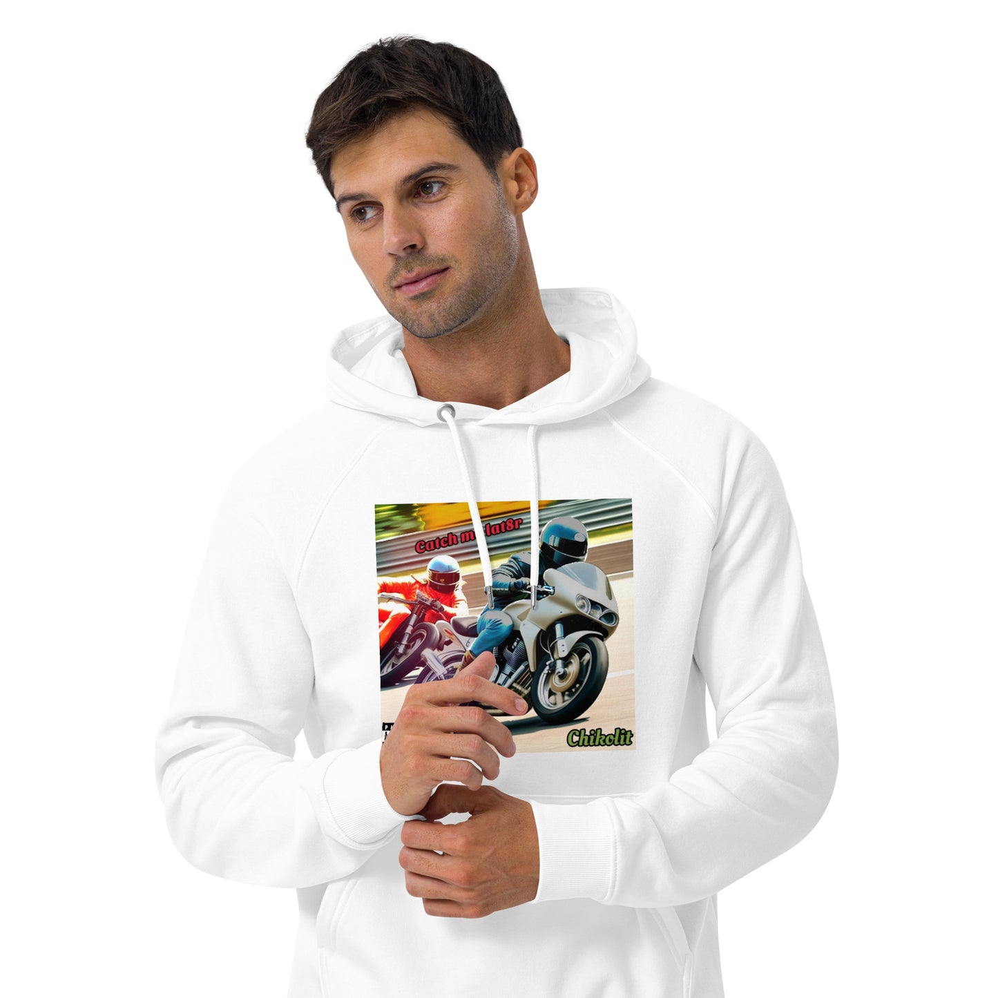CHIKOLIT'S Catch Me LAT8R COVER ART Hoodie