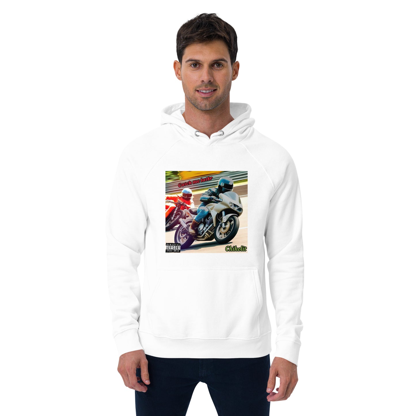 CHIKOLIT'S Catch Me LAT8R COVER ART Hoodie