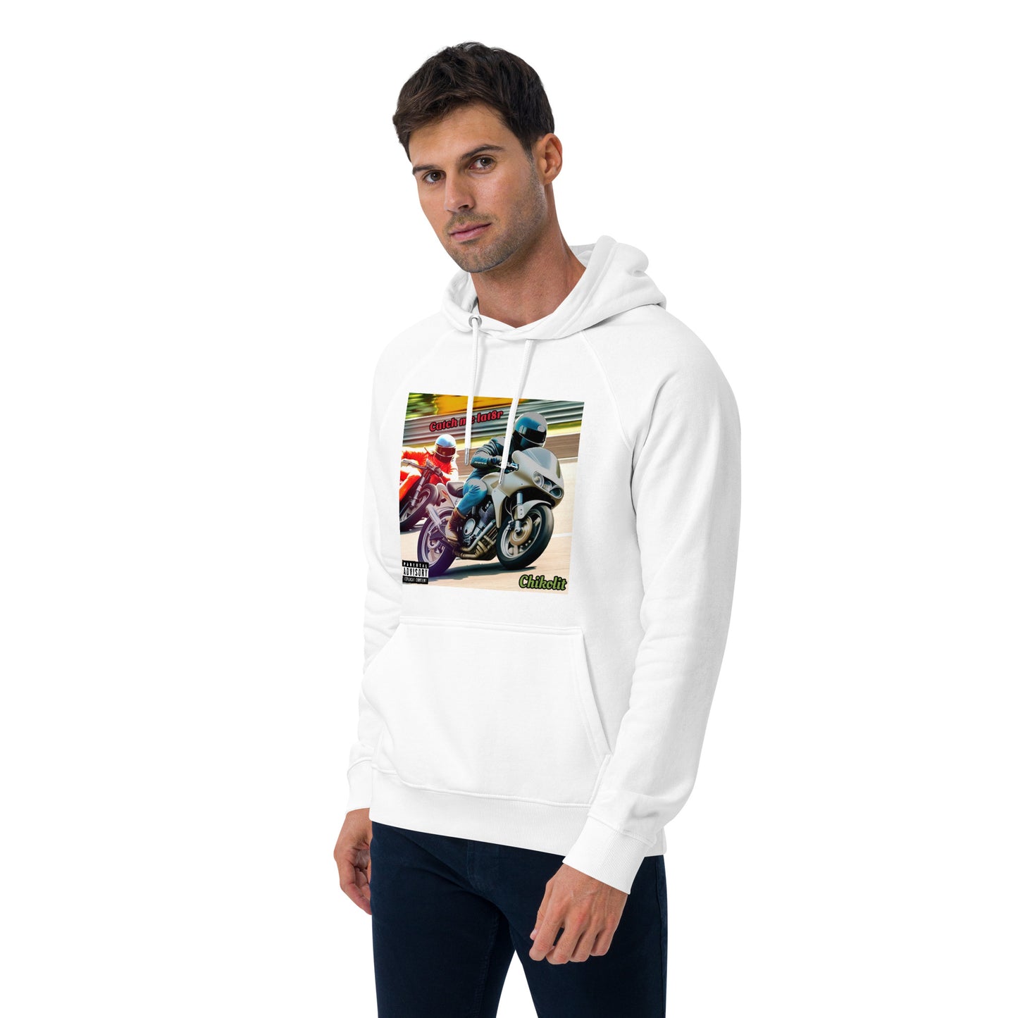 CHIKOLIT'S Catch Me LAT8R COVER ART Hoodie