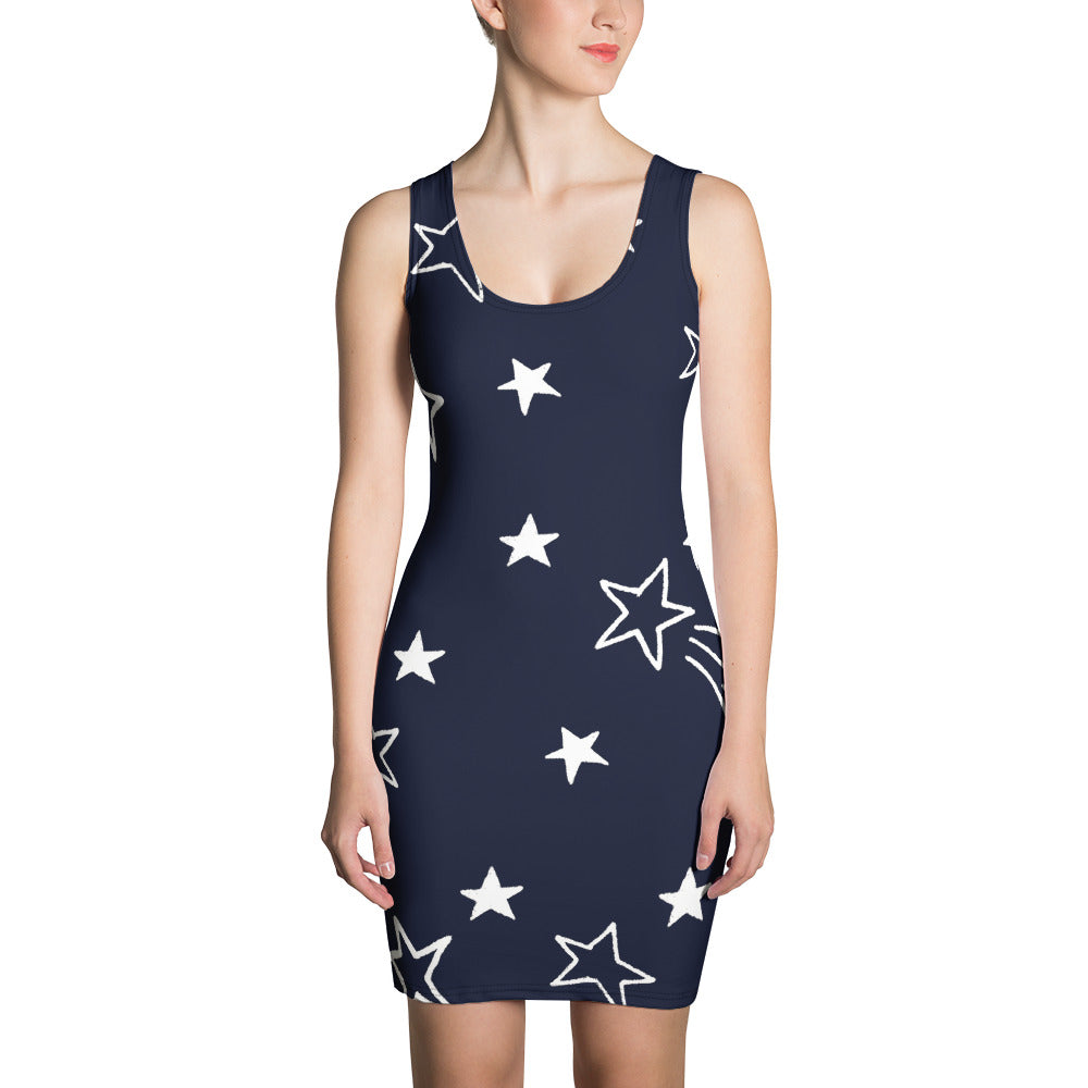 Chikolit 's Star Sublimation Cut & Sew Dress
