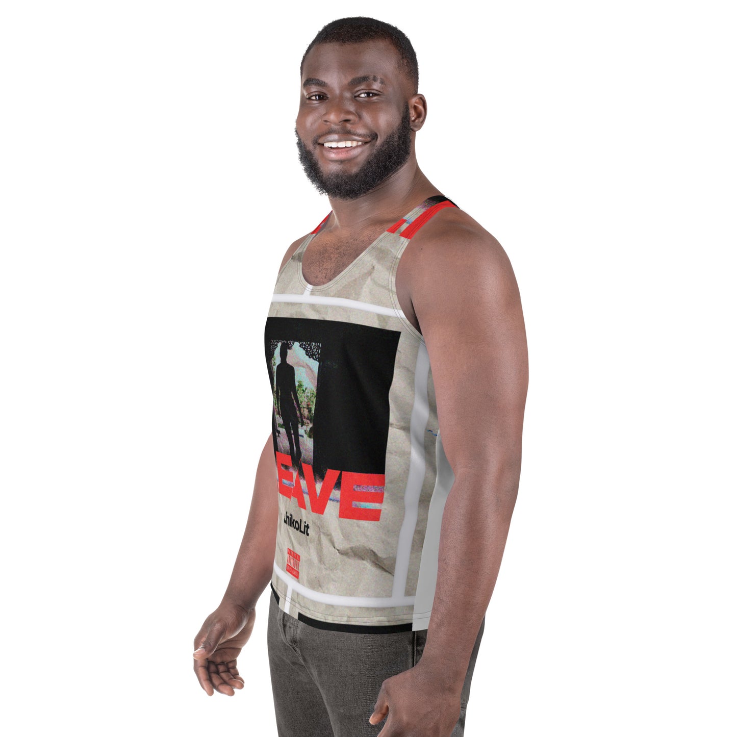 CHIKOLIT'S LEAVE COVER ART Unisex Tank Top