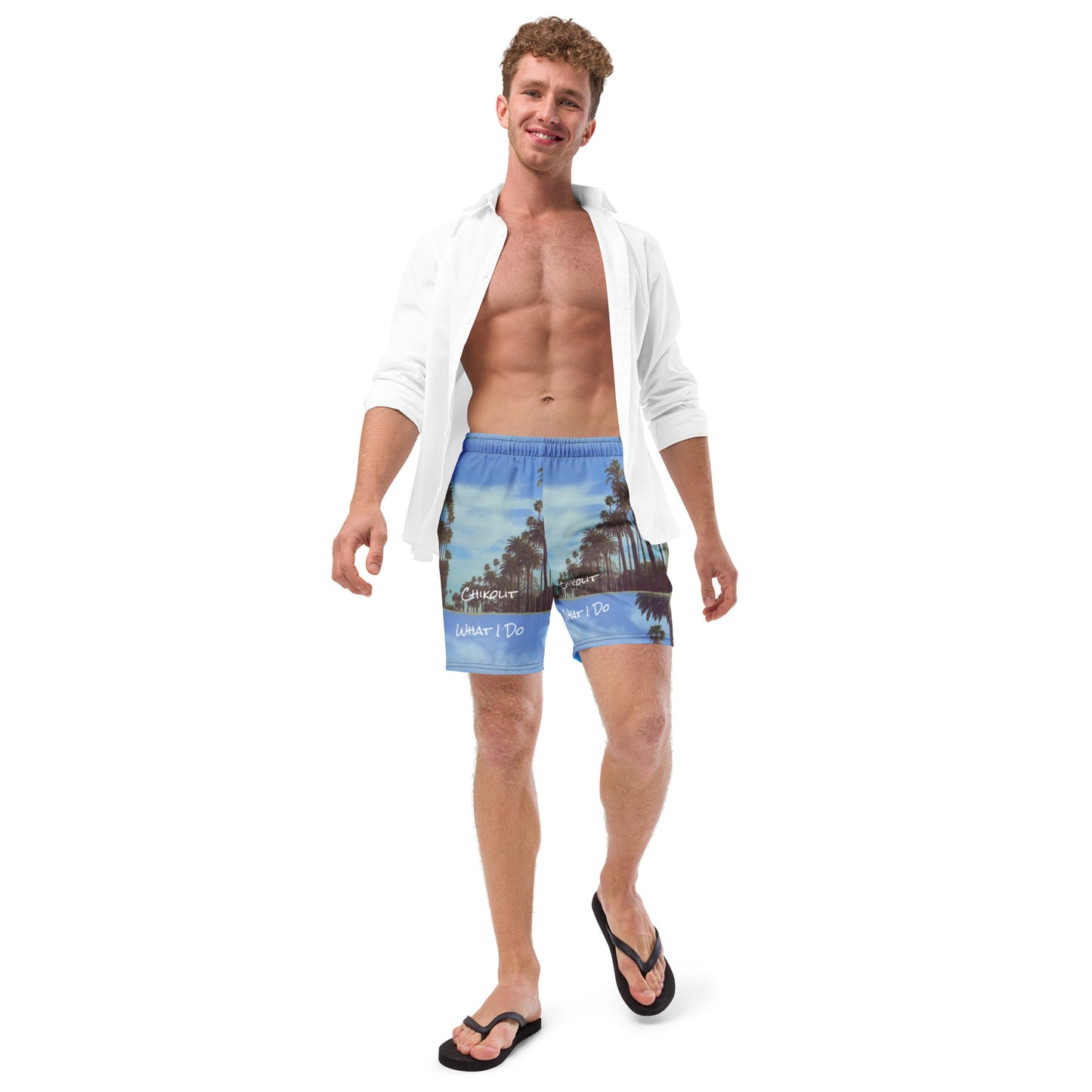 What I DO Men's swim trunks