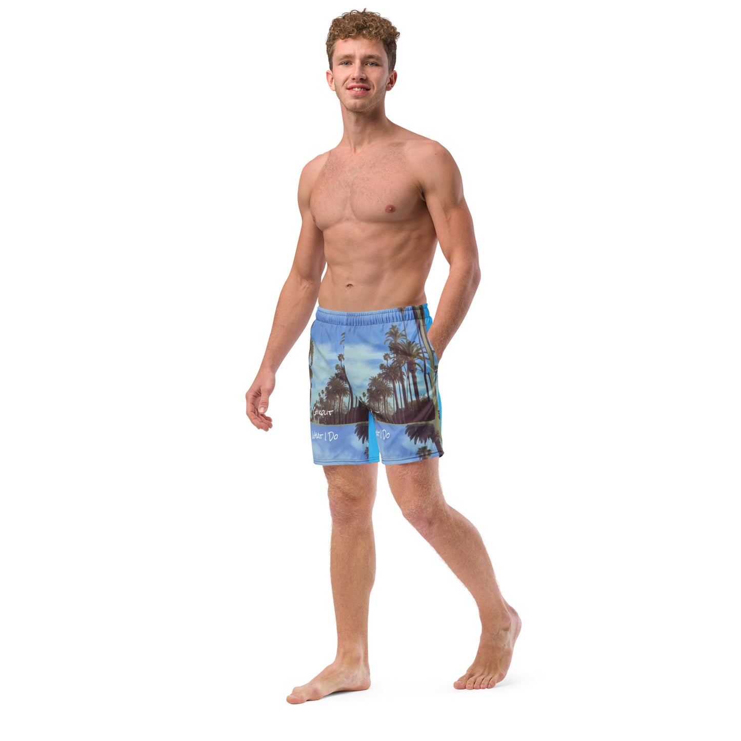 What I DO Men's swim trunks