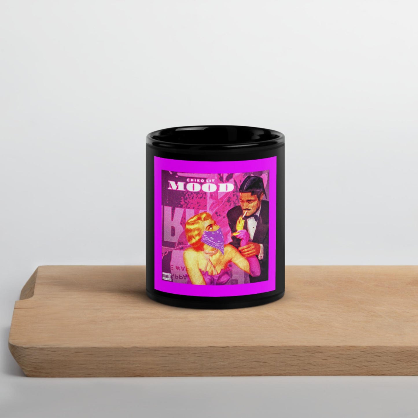 Black Glossy Mug