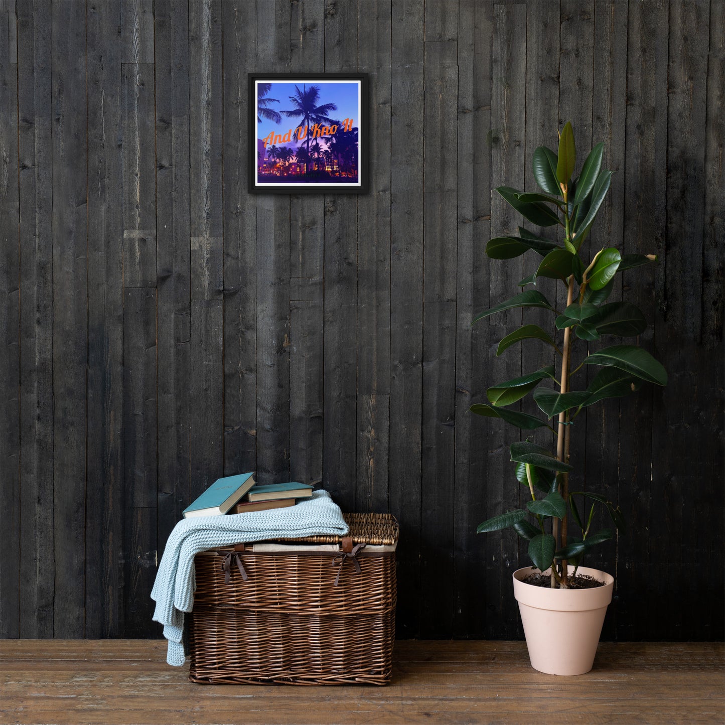 Framed canvas