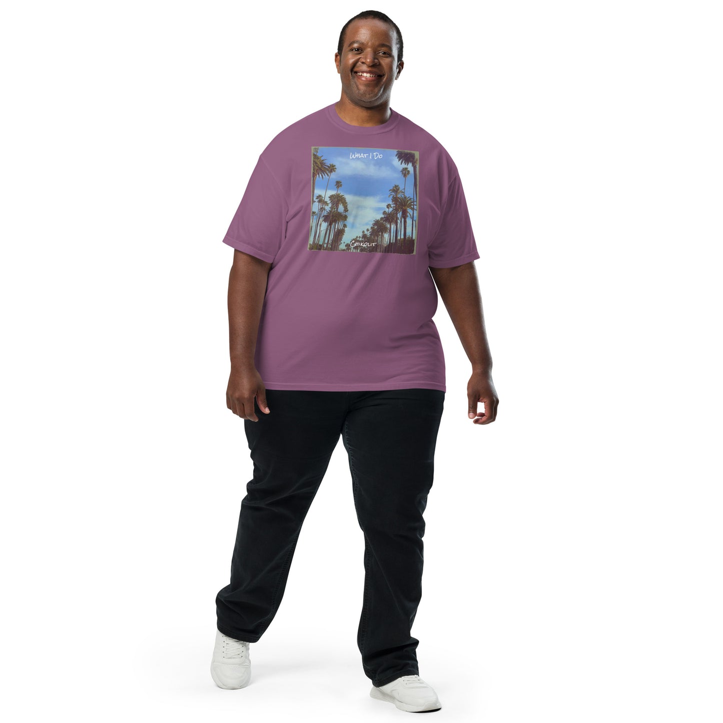 CHIKOLIT'S What I Do Art Men’s garment-dyed heavyweight t-shirt