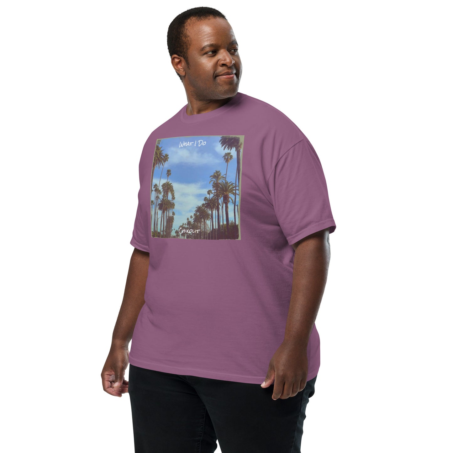 CHIKOLIT'S What I Do Art Men’s garment-dyed heavyweight t-shirt