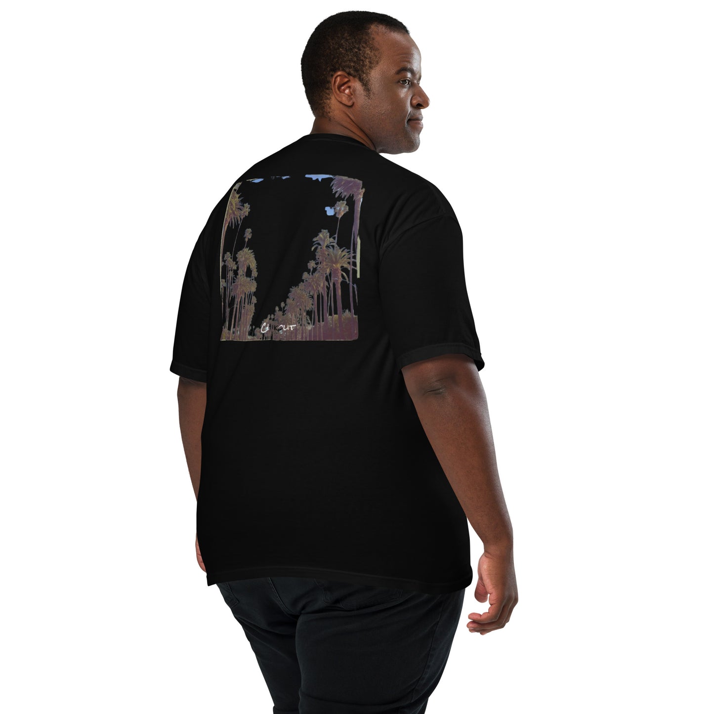 CHIKOLIT'S What I Do Art Men’s garment-dyed heavyweight t-shirt