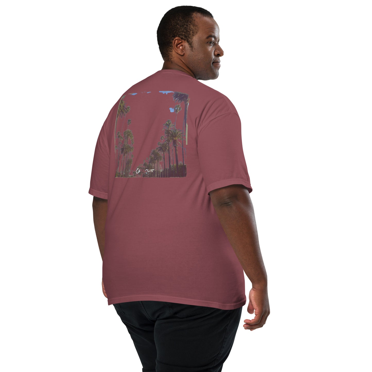 CHIKOLIT'S What I Do Art Men’s garment-dyed heavyweight t-shirt