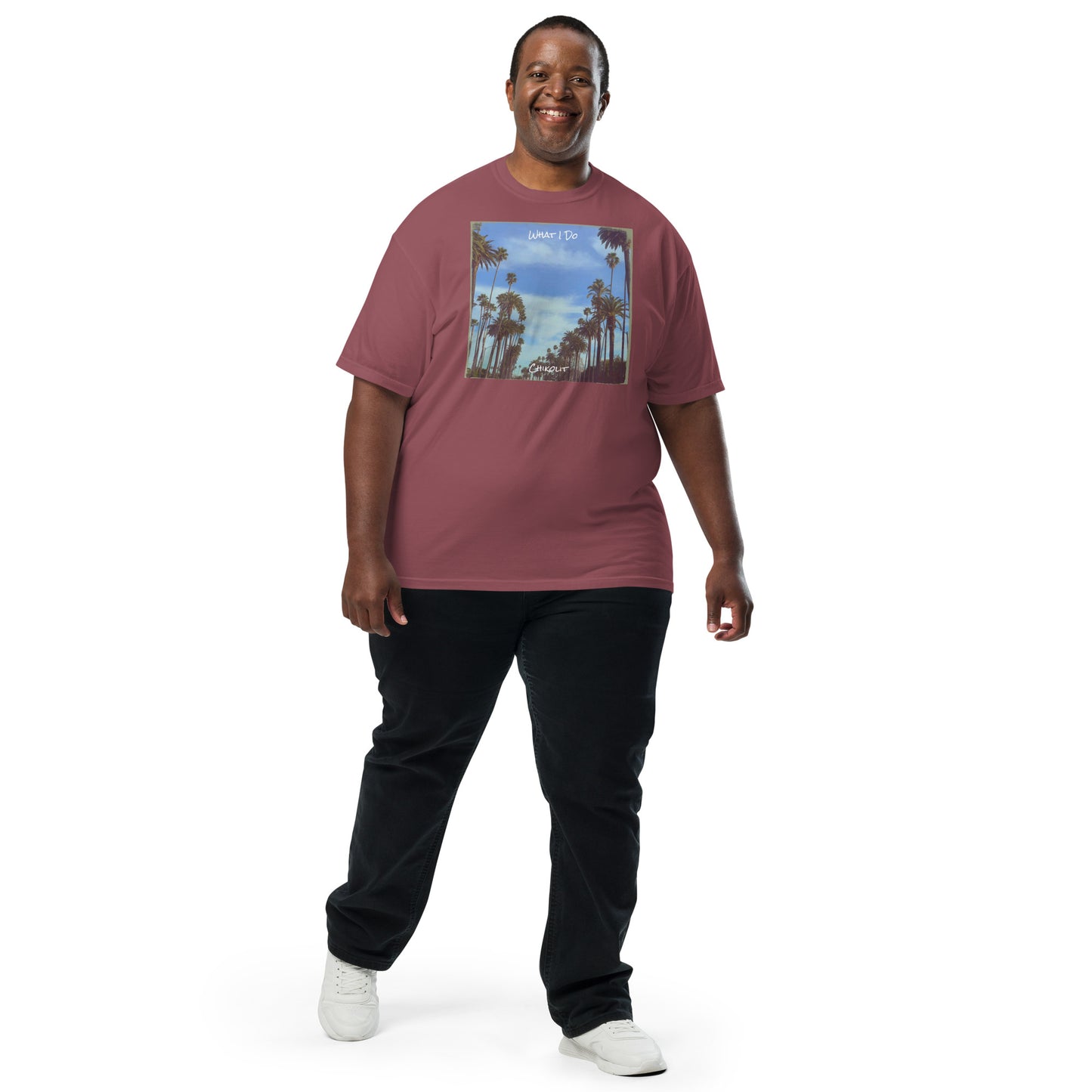 CHIKOLIT'S What I Do Art Men’s garment-dyed heavyweight t-shirt