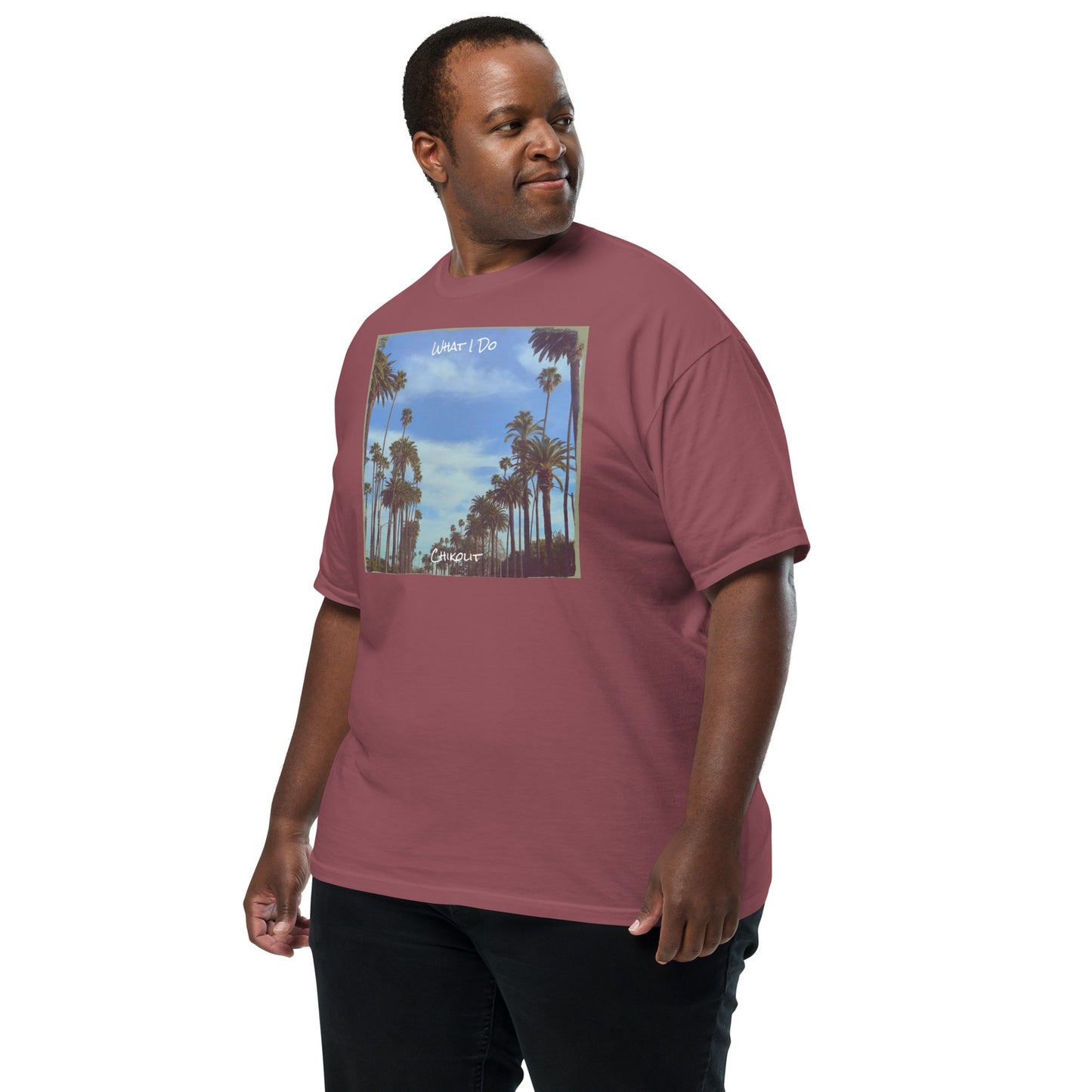 CHIKOLIT'S What I Do Art Men’s garment-dyed heavyweight t-shirt