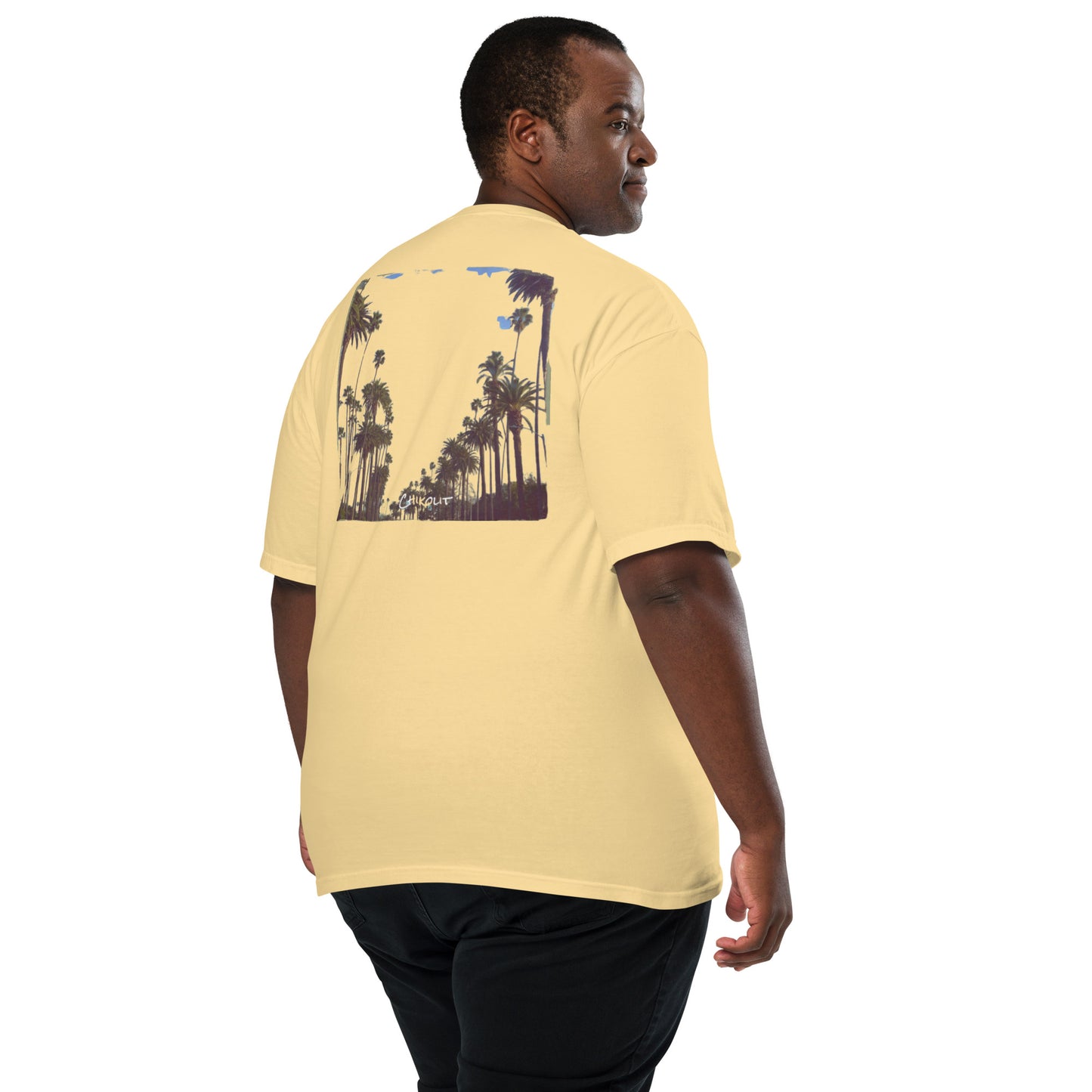 CHIKOLIT'S What I Do Art Men’s garment-dyed heavyweight t-shirt