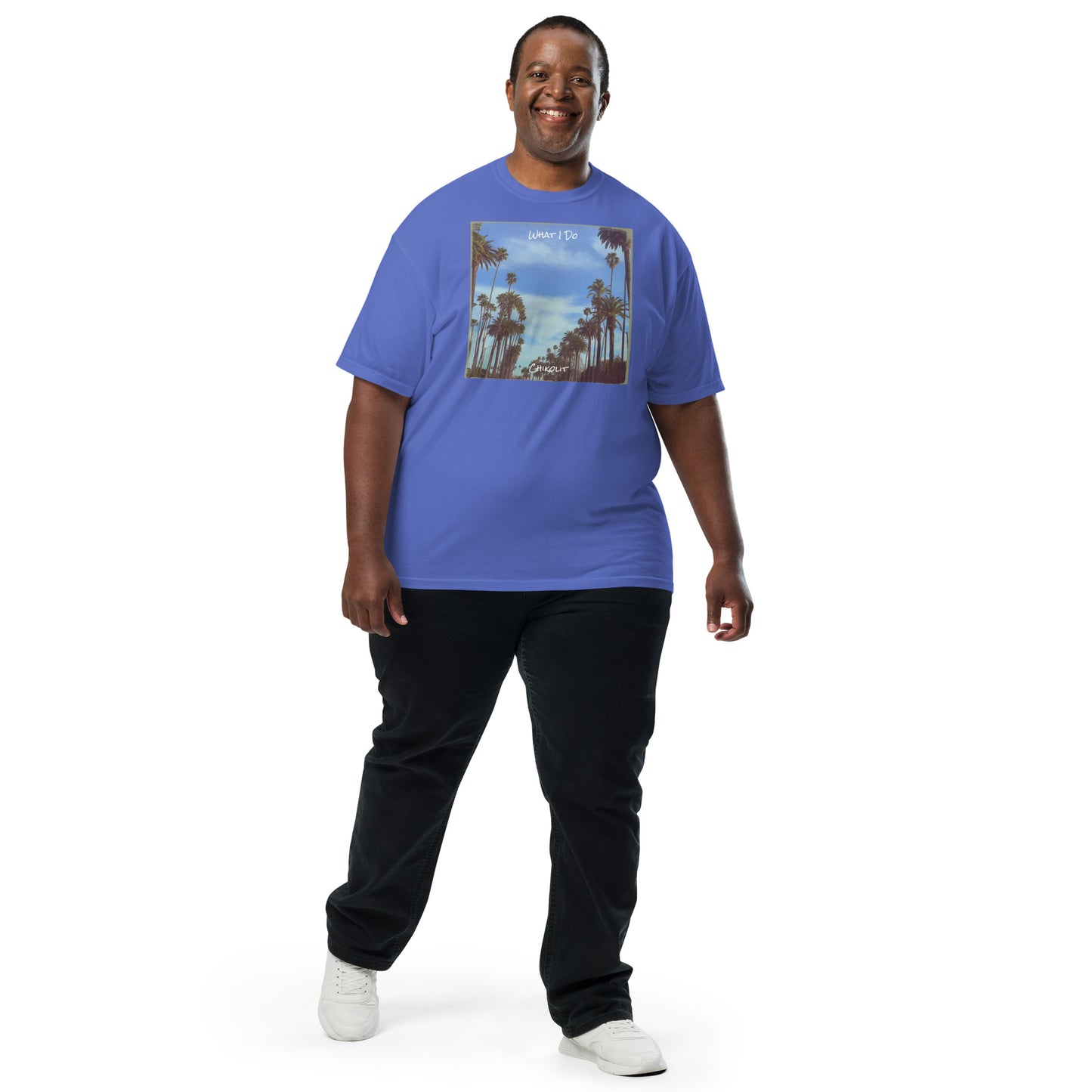 CHIKOLIT'S What I Do Art Men’s garment-dyed heavyweight t-shirt