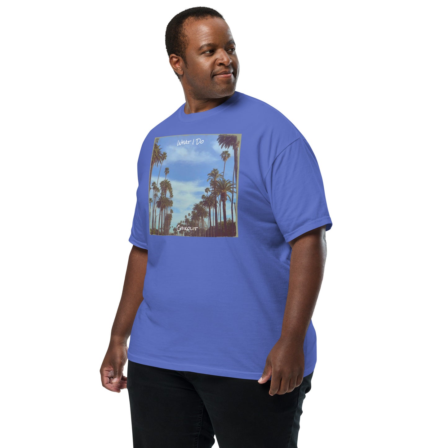 CHIKOLIT'S What I Do Art Men’s garment-dyed heavyweight t-shirt