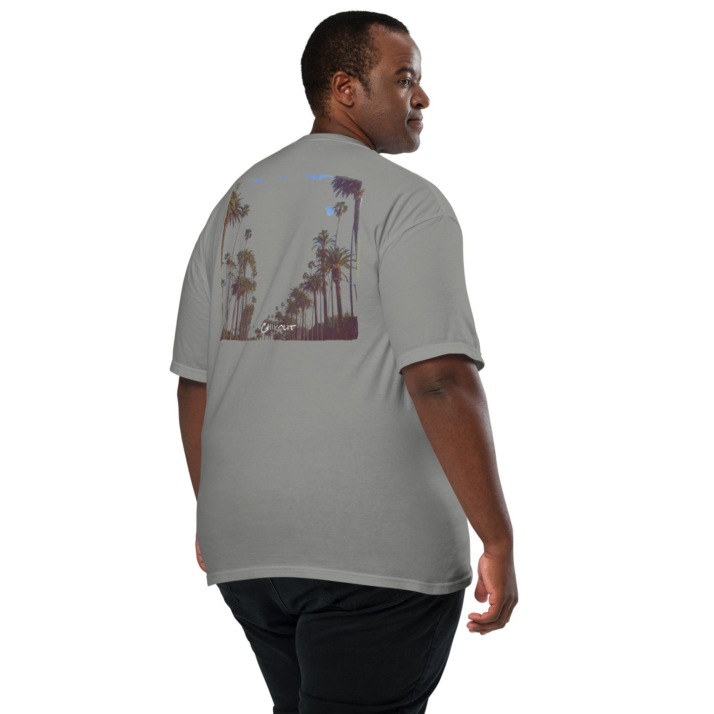 CHIKOLIT'S What I Do Art Men’s garment-dyed heavyweight t-shirt