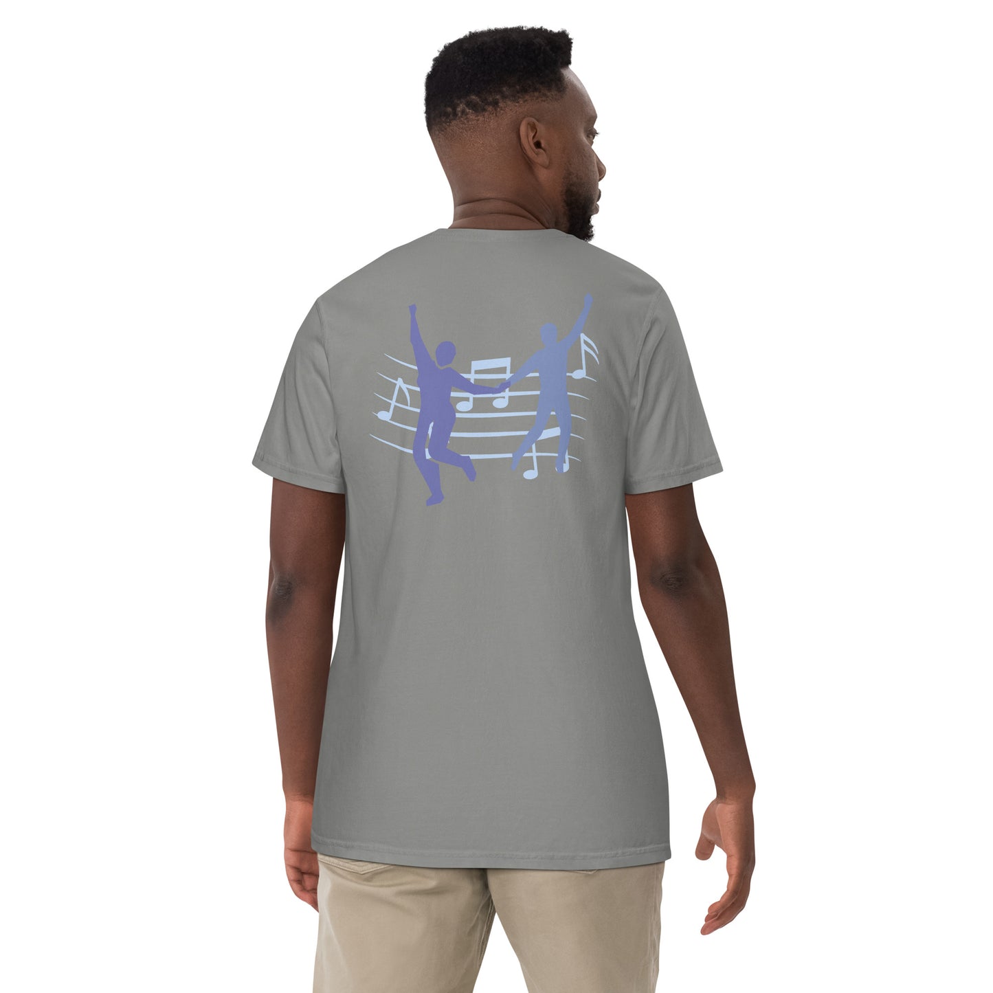 CHIKOLIT'S ONE TIME ART Men’s garment-dyed heavyweight t-shirt