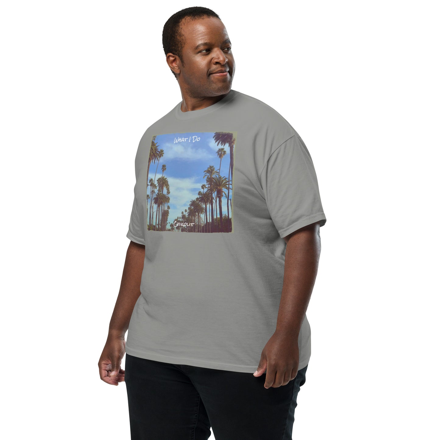 CHIKOLIT'S What I Do Art Men’s garment-dyed heavyweight t-shirt