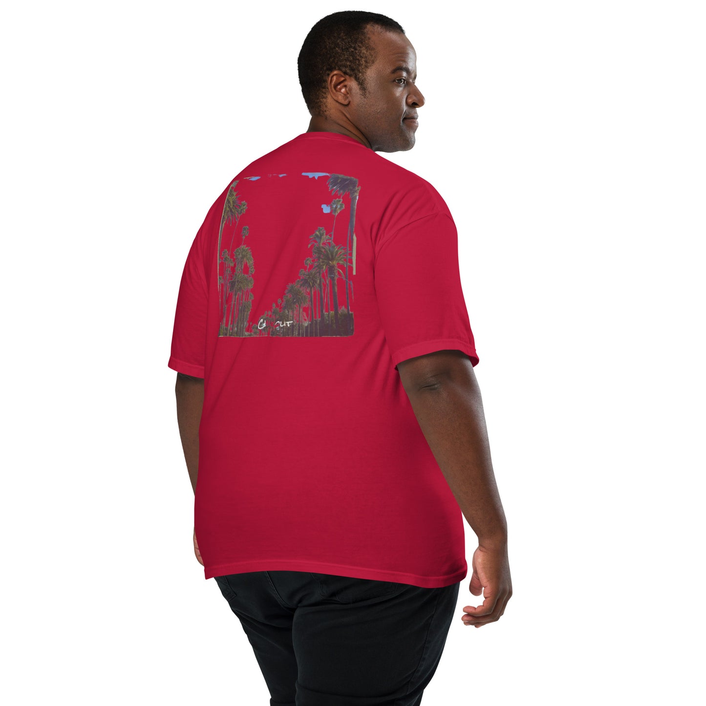 CHIKOLIT'S What I Do Art Men’s garment-dyed heavyweight t-shirt