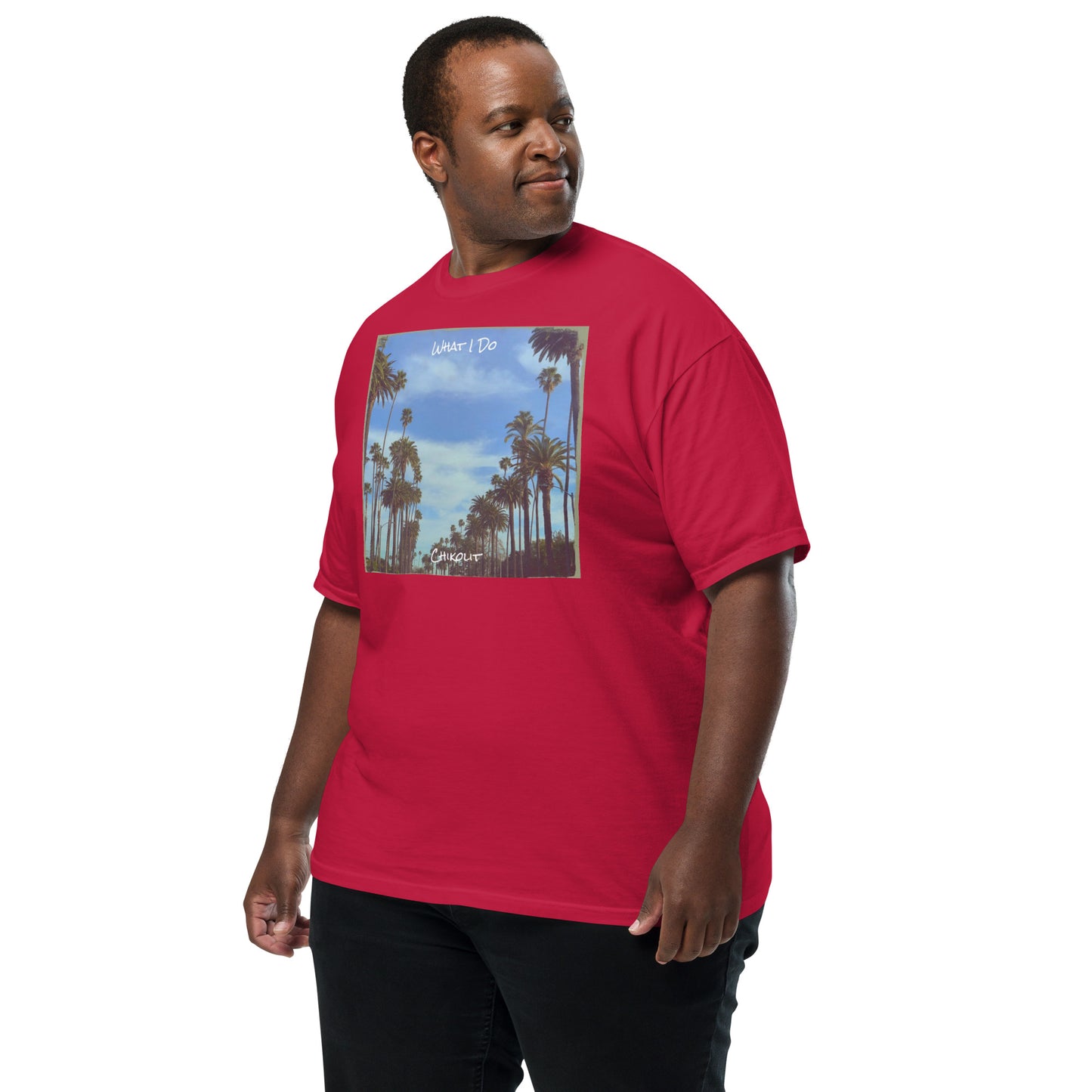 CHIKOLIT'S What I Do Art Men’s garment-dyed heavyweight t-shirt
