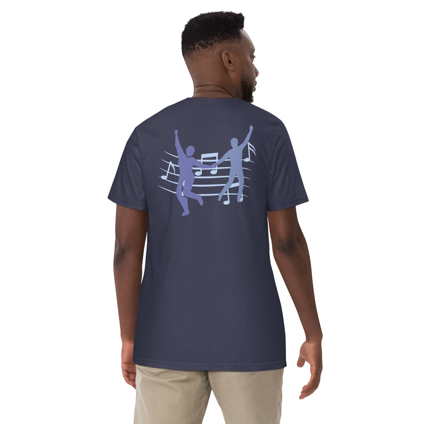 CHIKOLIT'S ONE TIME ART Men’s garment-dyed heavyweight t-shirt