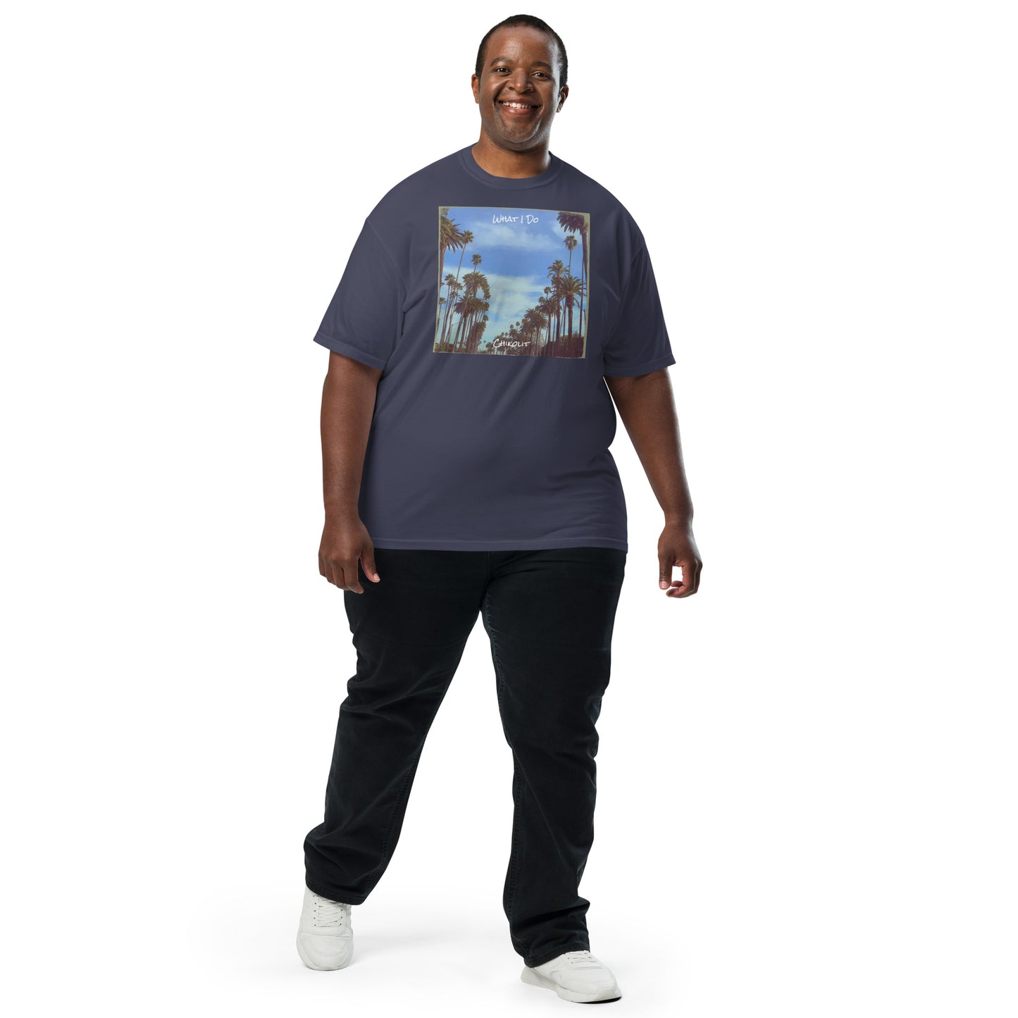 CHIKOLIT'S What I Do Art Men’s garment-dyed heavyweight t-shirt