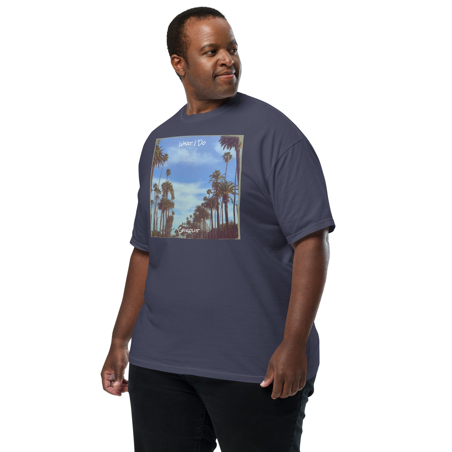 CHIKOLIT'S What I Do Art Men’s garment-dyed heavyweight t-shirt