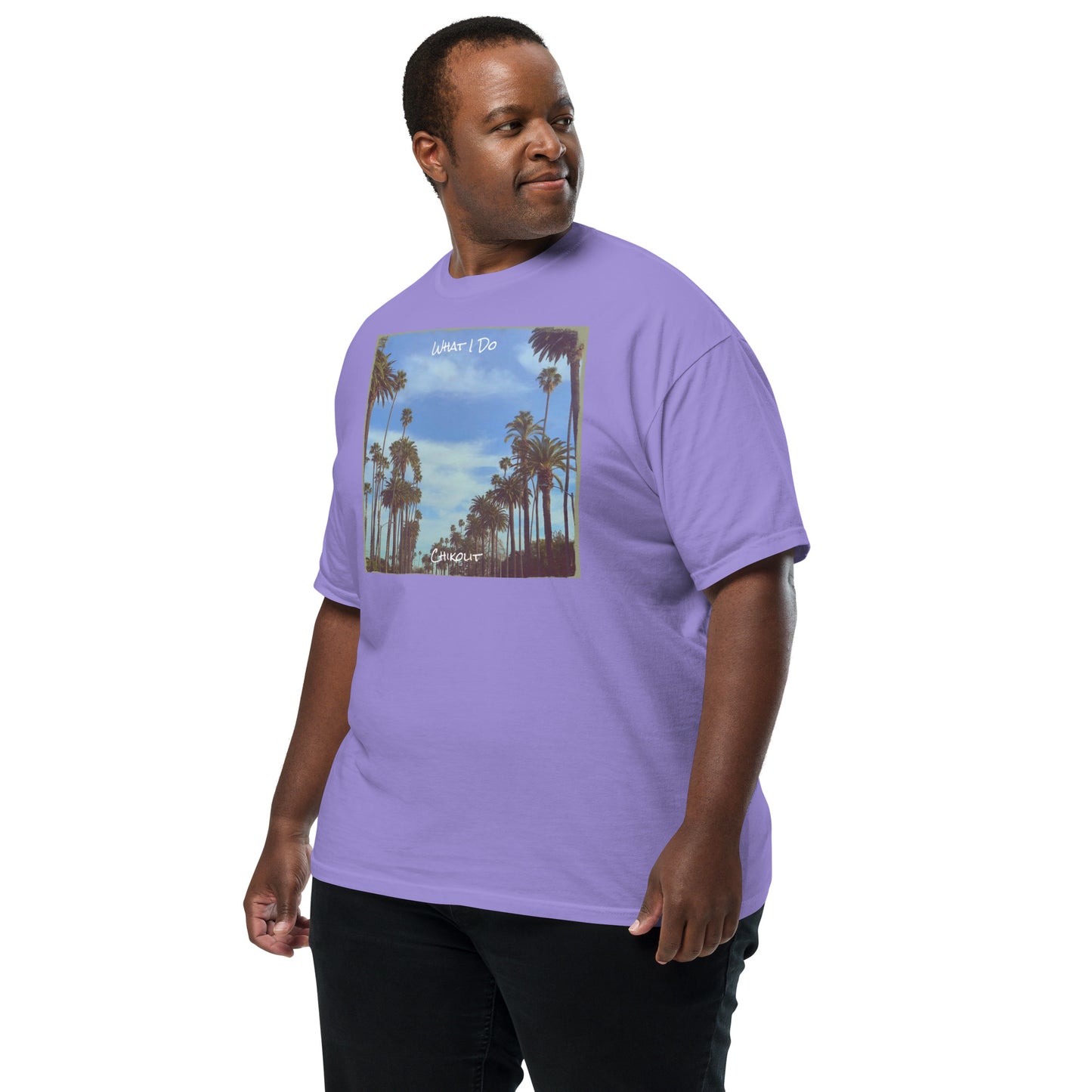 CHIKOLIT'S What I Do Art Men’s garment-dyed heavyweight t-shirt