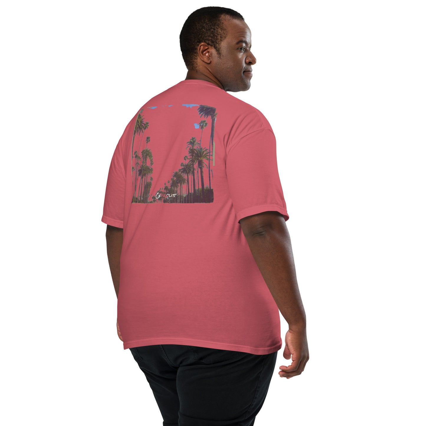 CHIKOLIT'S What I Do Art Men’s garment-dyed heavyweight t-shirt