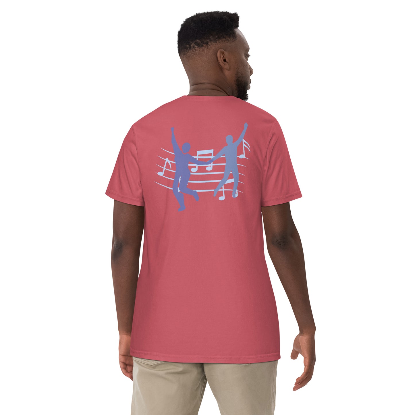 CHIKOLIT'S ONE TIME ART Men’s garment-dyed heavyweight t-shirt