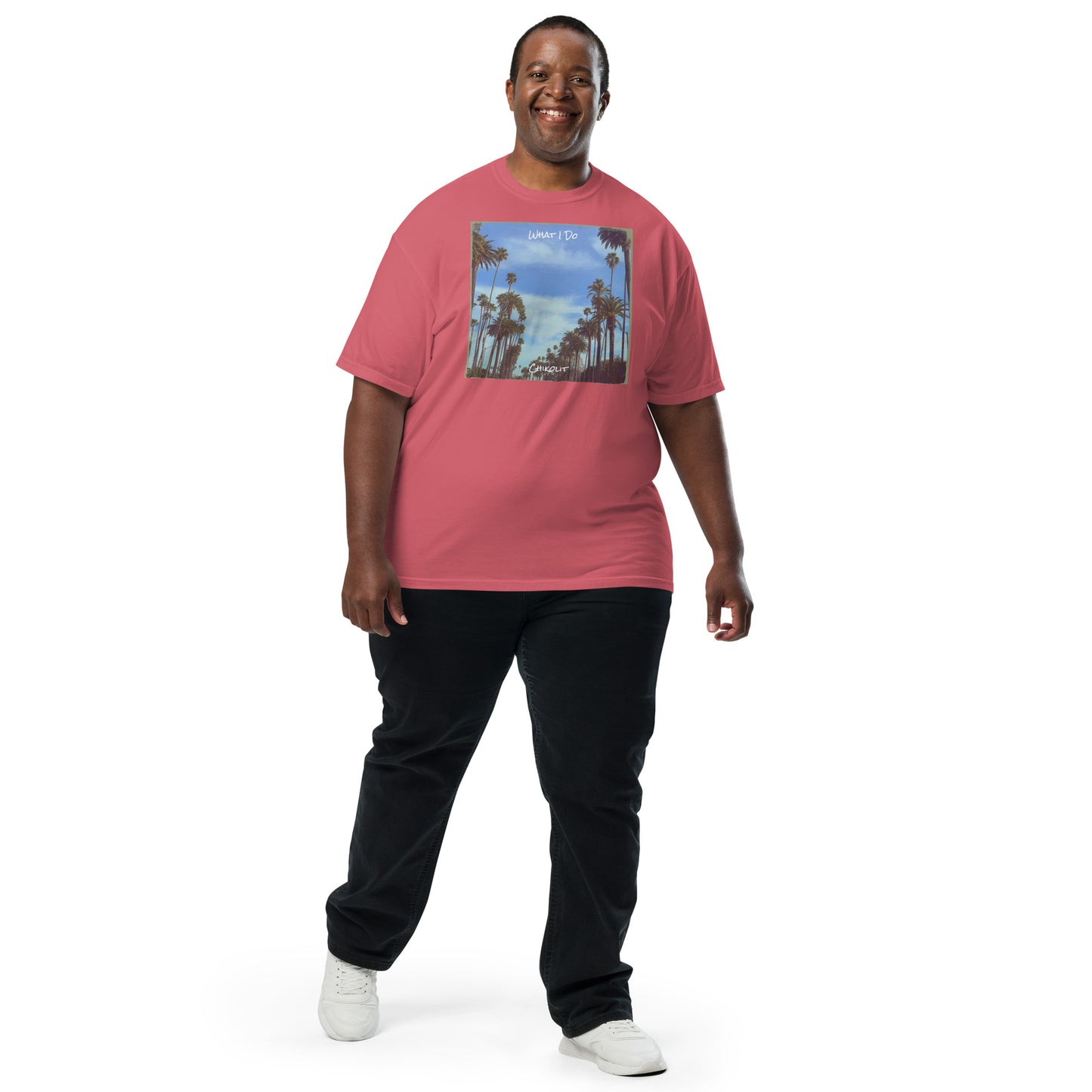 CHIKOLIT'S What I Do Art Men’s garment-dyed heavyweight t-shirt