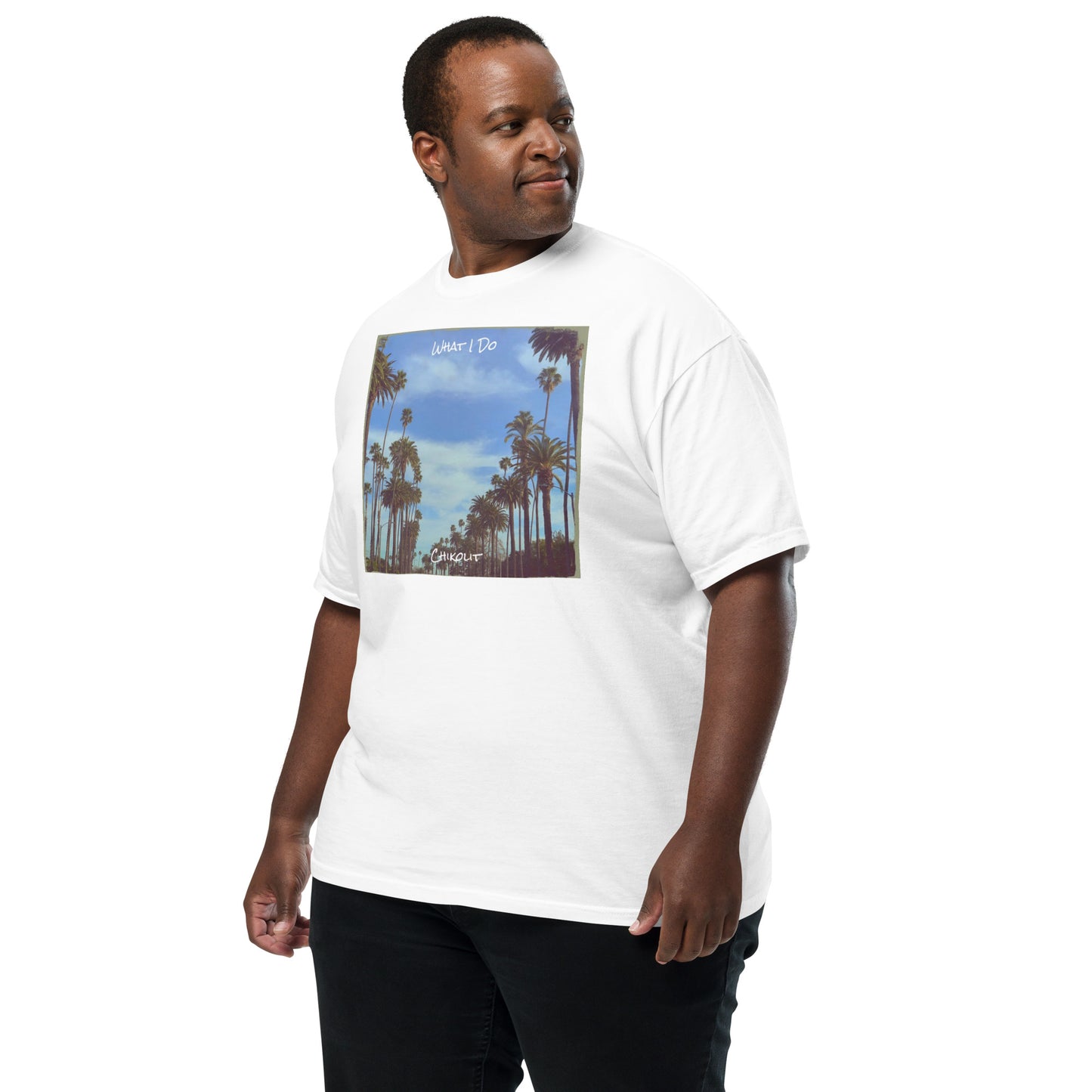 CHIKOLIT'S What I Do Art Men’s garment-dyed heavyweight t-shirt