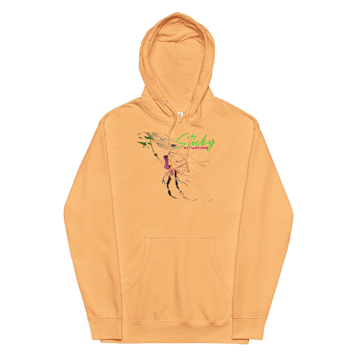 CHIKOLIT'S Sticky Situation Art Unisex midweight hoodie