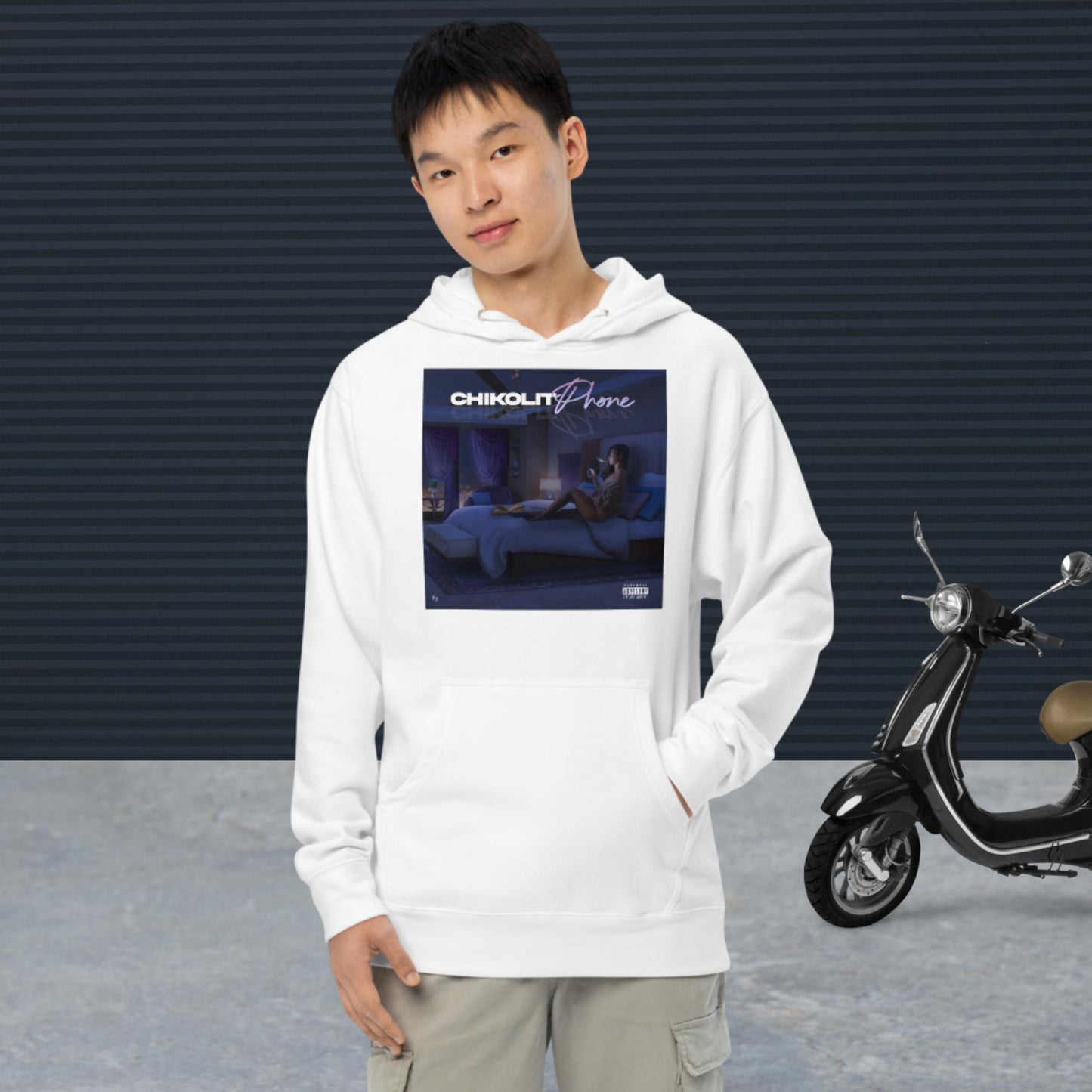 CHIKOLIT'S Phone Art Unisex midweight hoodie