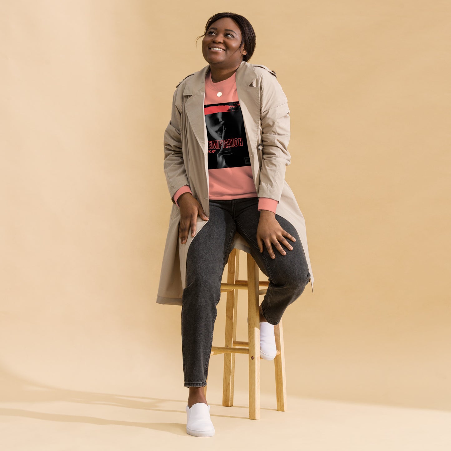 CHIKOLIT'S TEMPTATIONS COVER AR Unisex Premium Sweatshirt