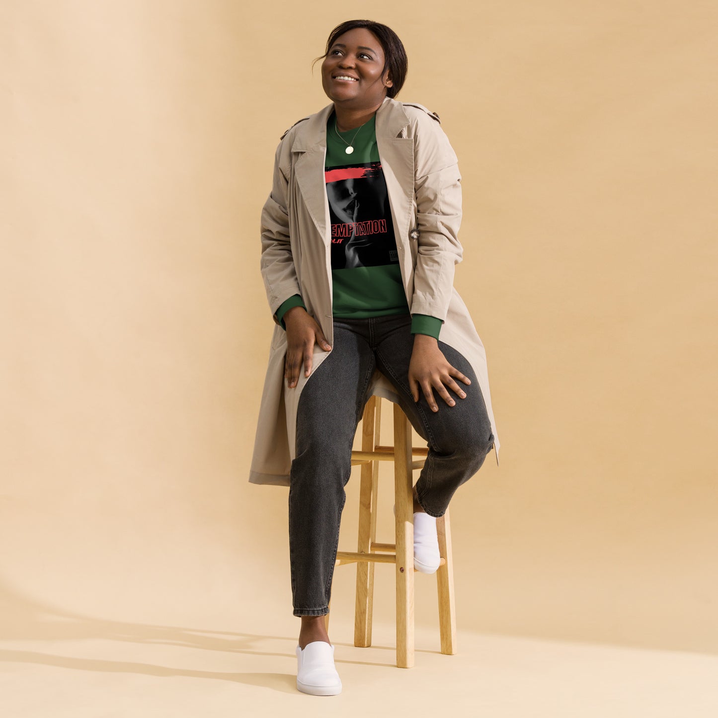 CHIKOLIT'S TEMPTATIONS COVER AR Unisex Premium Sweatshirt