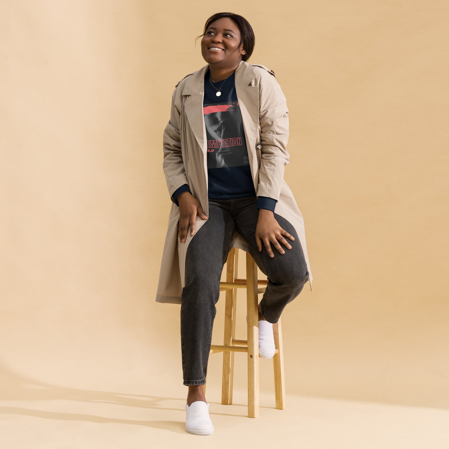 CHIKOLIT'S TEMPTATIONS COVER AR Unisex Premium Sweatshirt